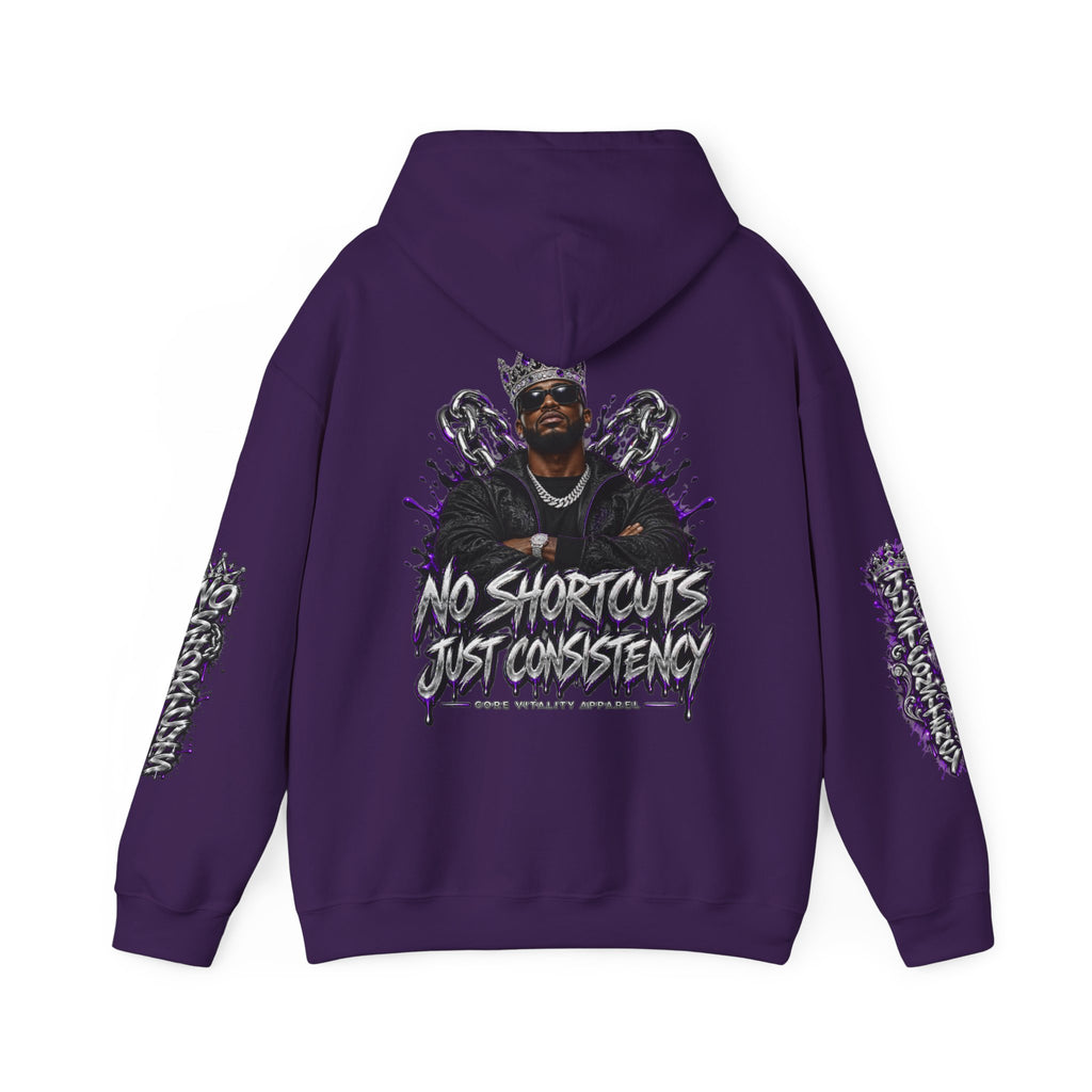 Core Vitality No Shortcuts Snow Wash Oversized Hoodie