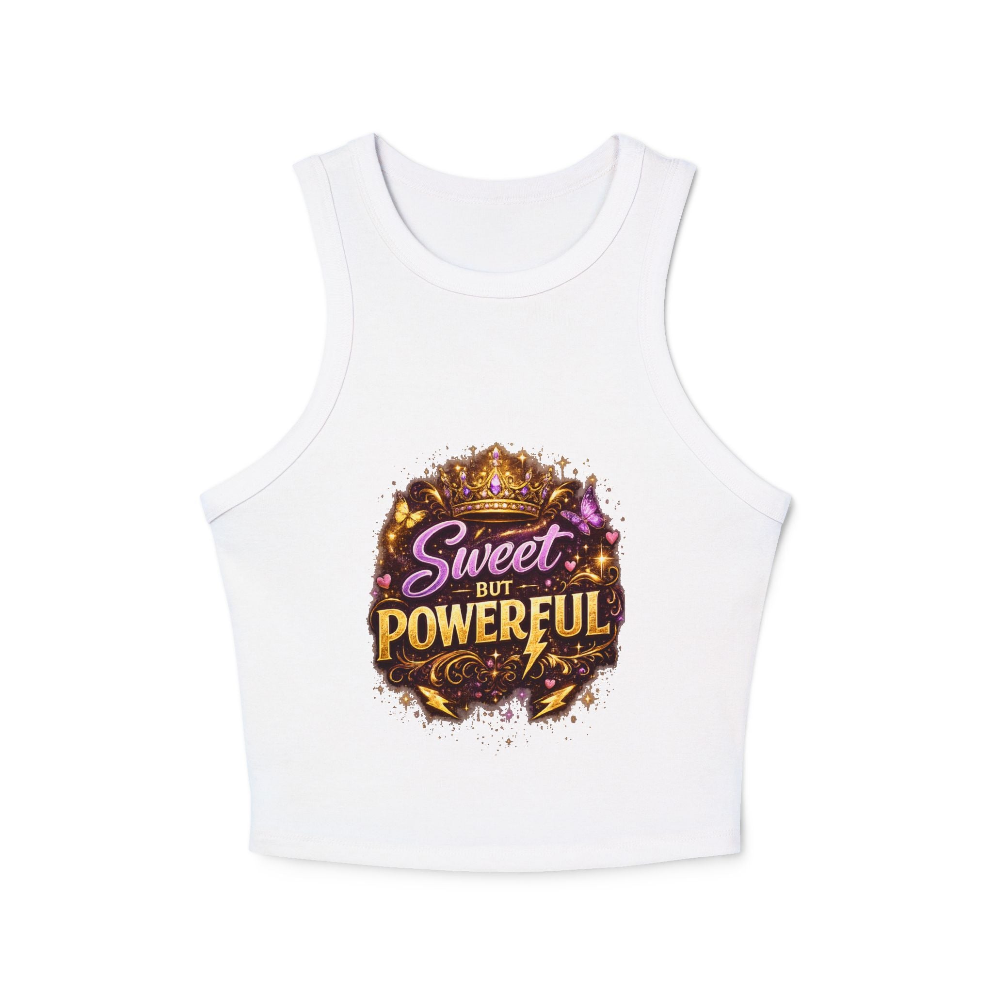 Sweet but Powerful Racer Tank Top