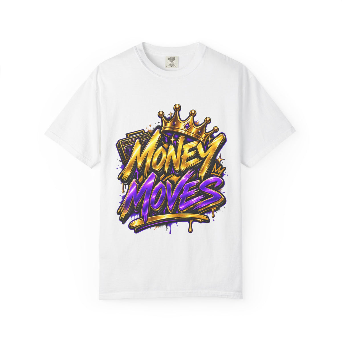 Money Moves Crown Graphic T-Shirt
