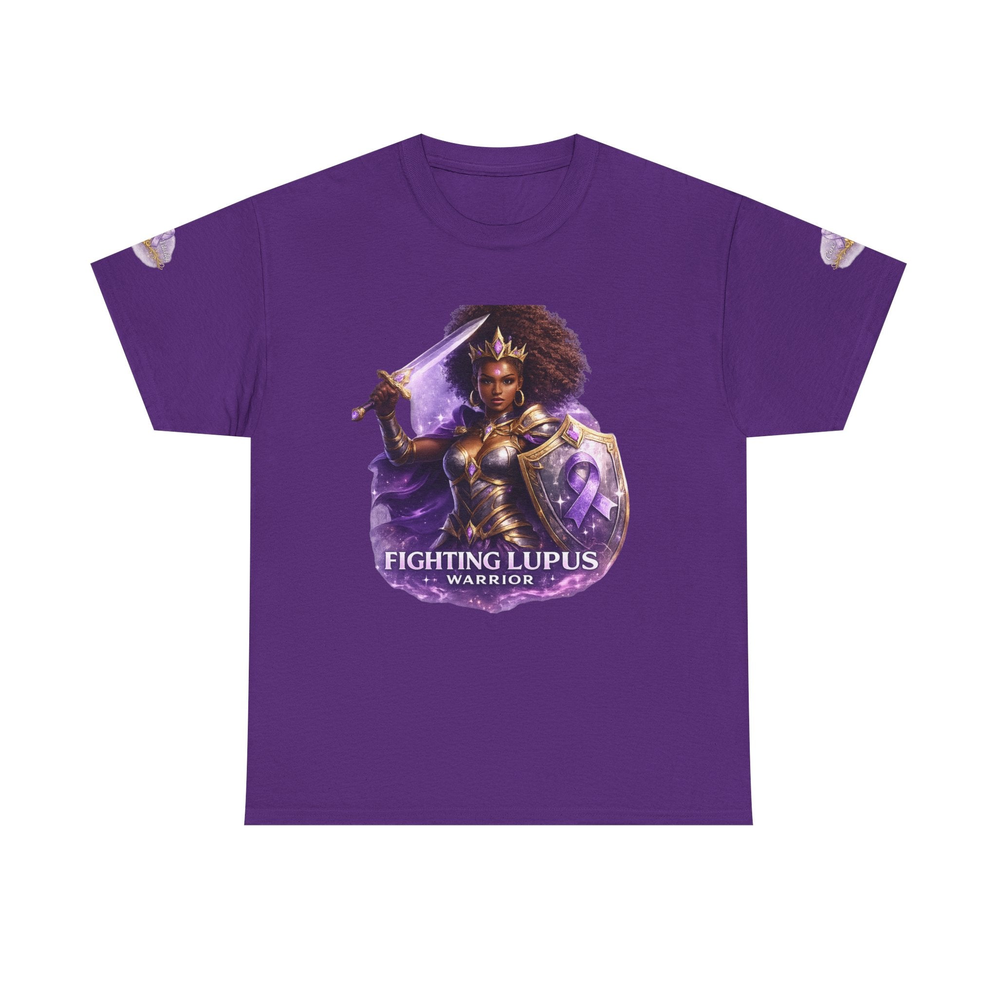 Core Vitality “Together We Heal” Awareness Tee – Purple Edition