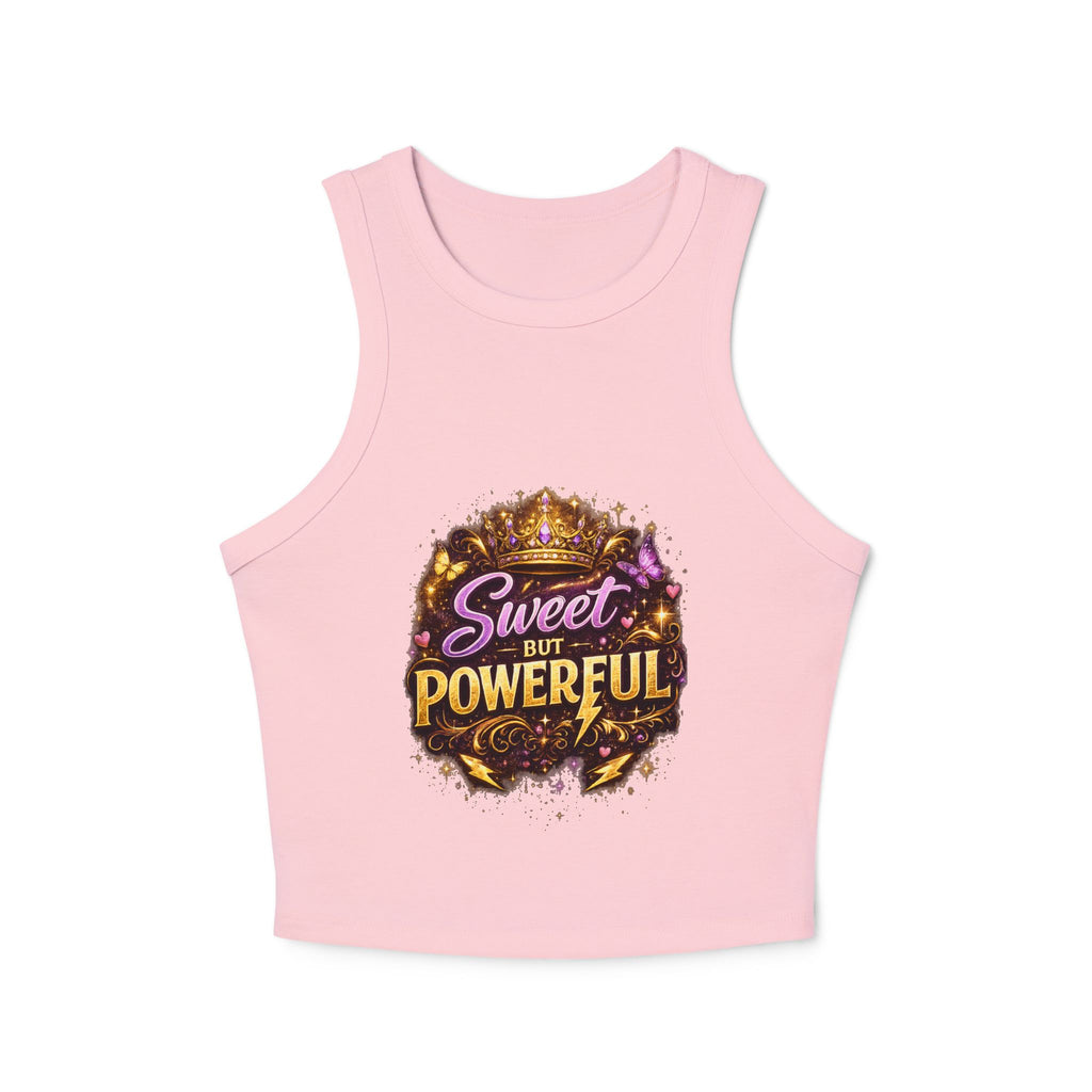 Sweet but Powerful Racer Tank Top