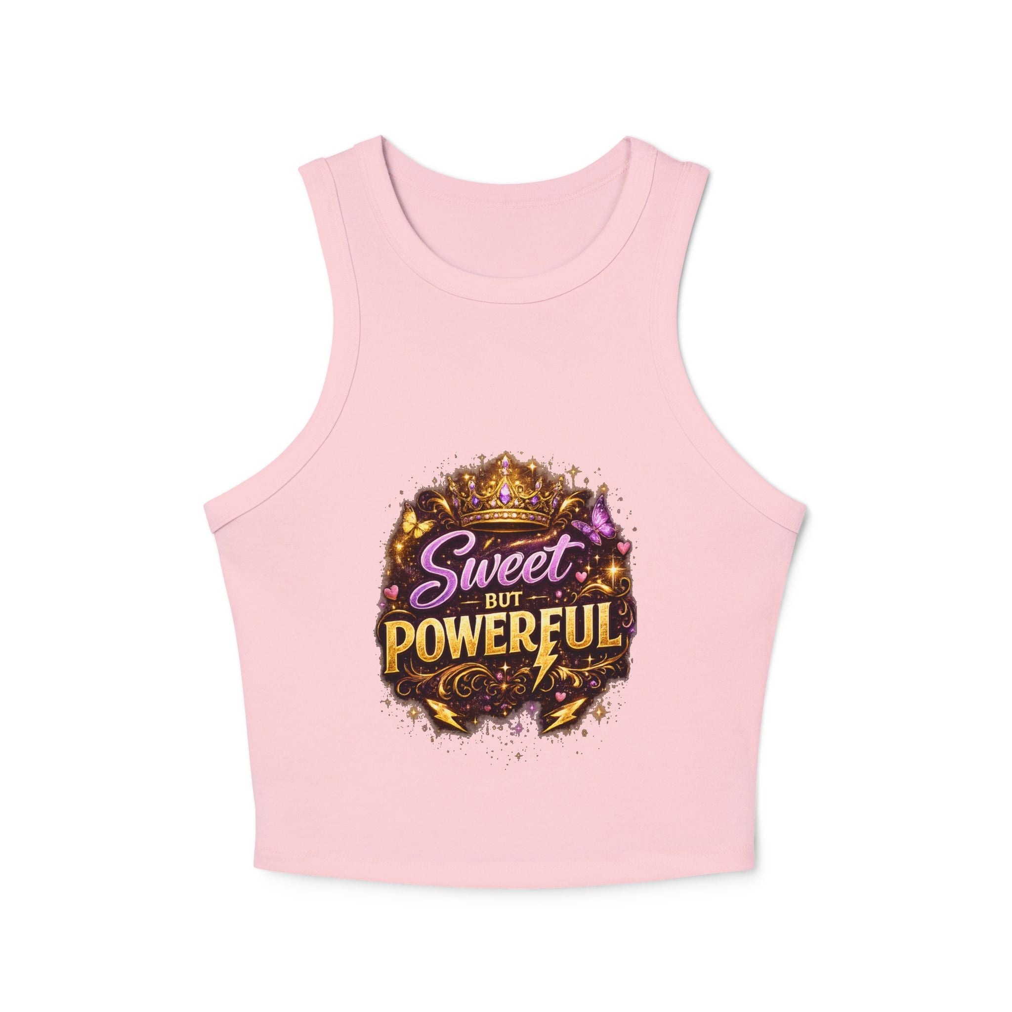 Sweet but Powerful Racer Tank Top