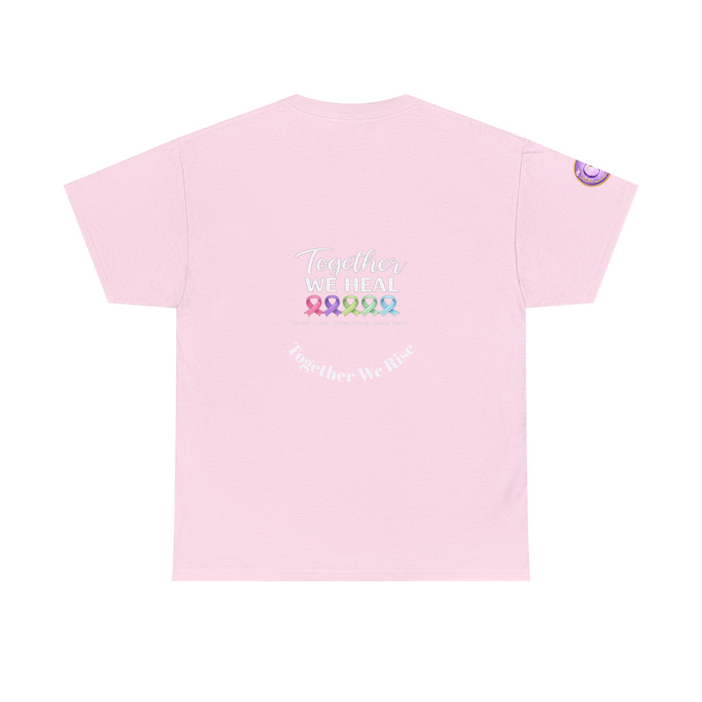 Core Vitality “Healing Together” Awareness T-Shirt – Purple Edition