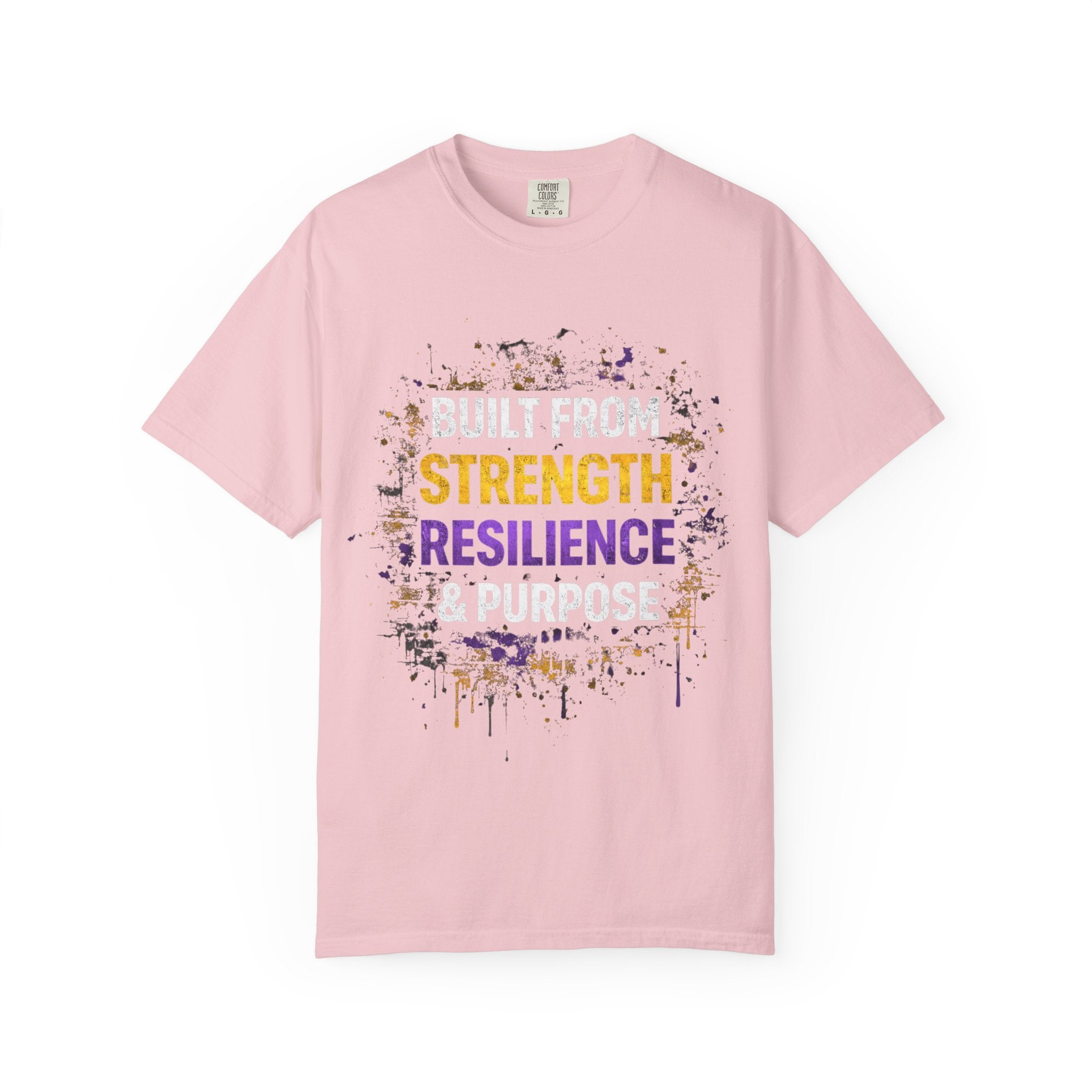 Built From Strength Resilience & Purpose Shirt – Motivational Streetwear Tee | Core Vitality