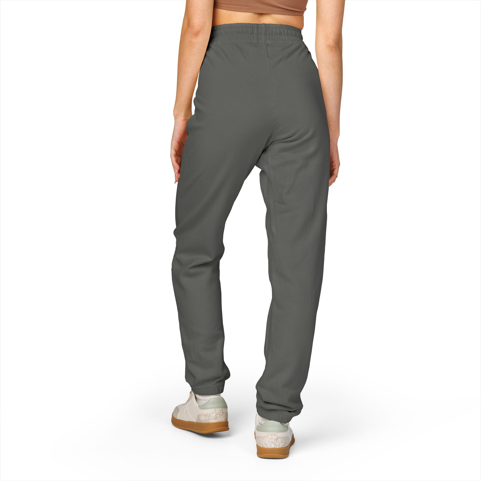 Graphic Jogger Sweatpants — Gold Chain 'BOLYARD' Pocket Print