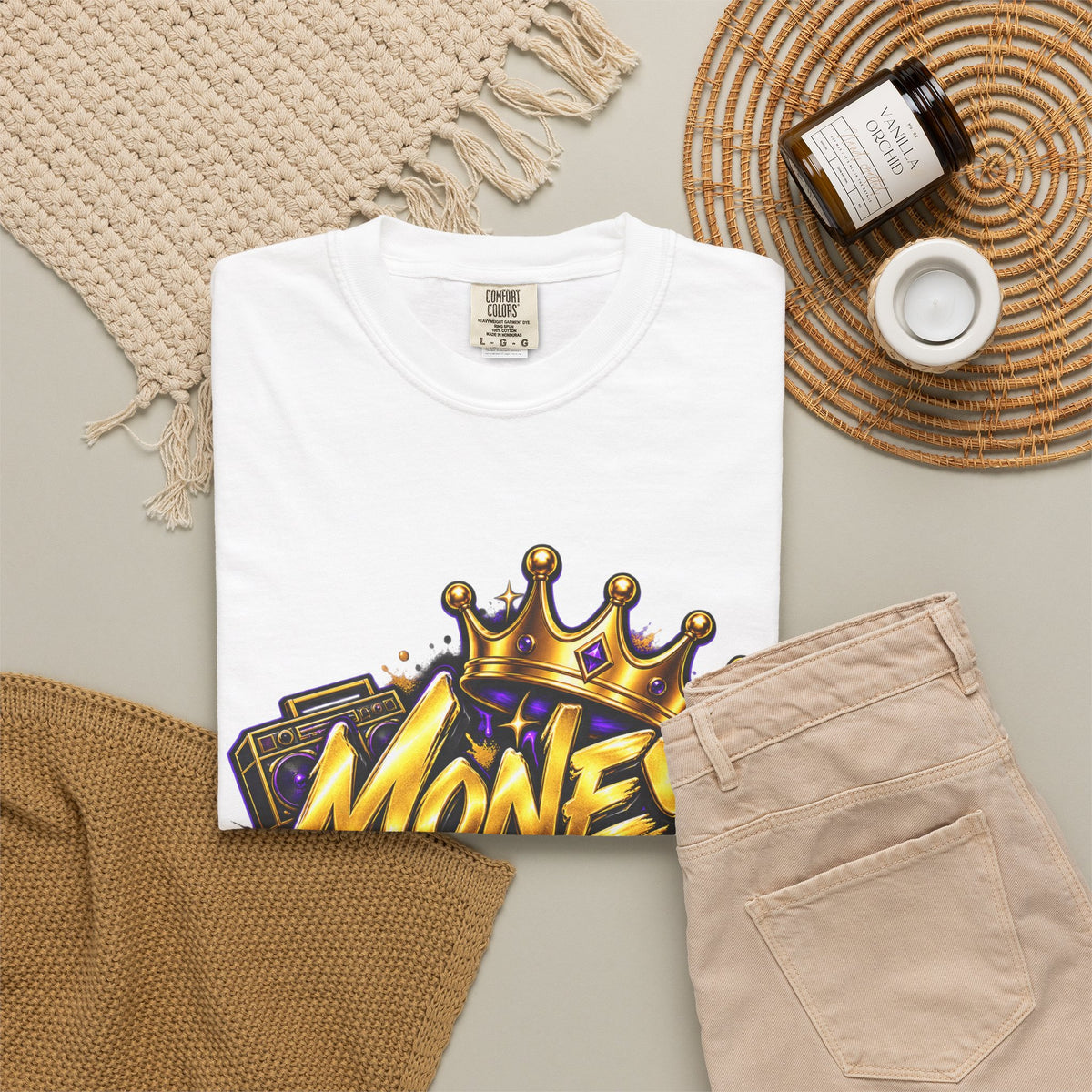 Money Moves Crown Graphic T-Shirt