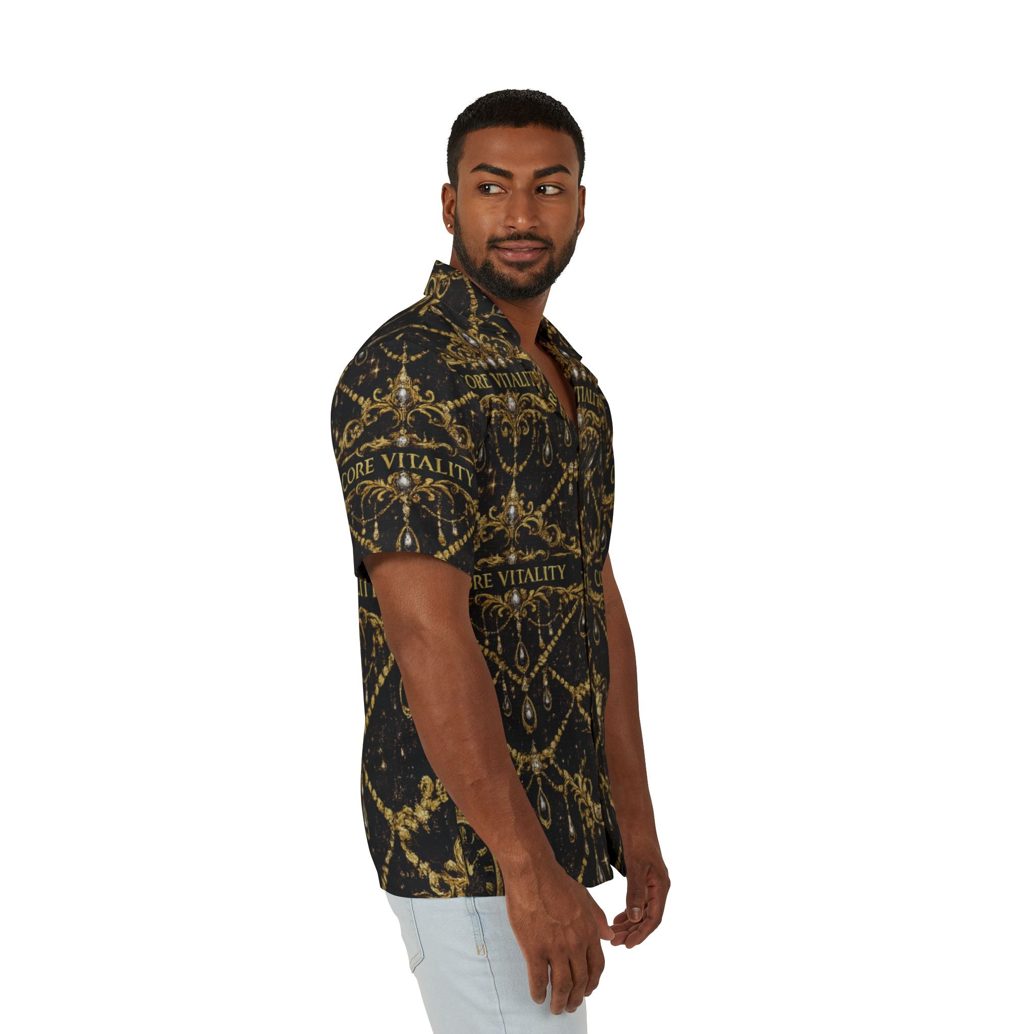 Royal Luxe Resort Shirt – Core Vitality Apparel