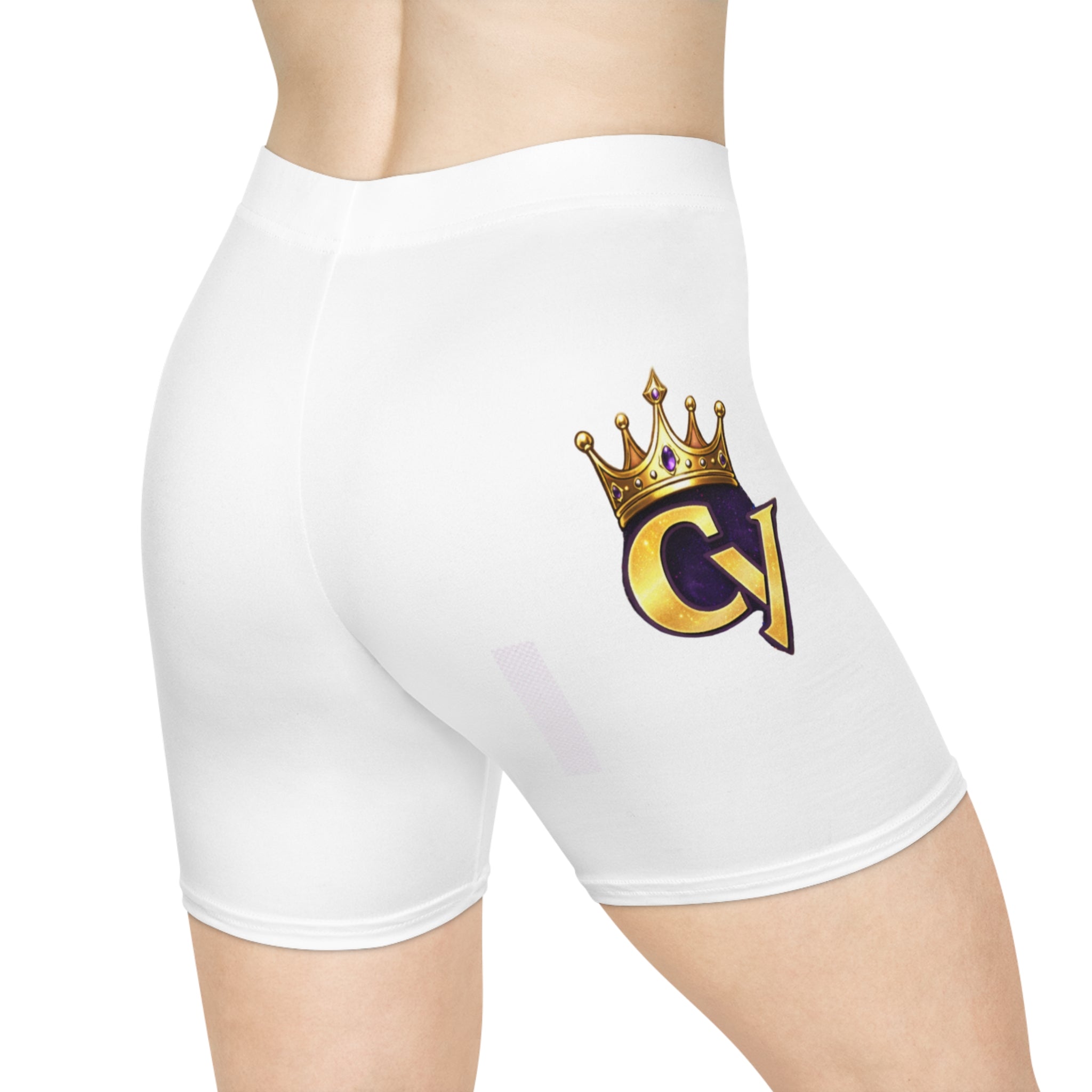 Women’s Crown Graphic Streetwear Shorts | Core Vitality