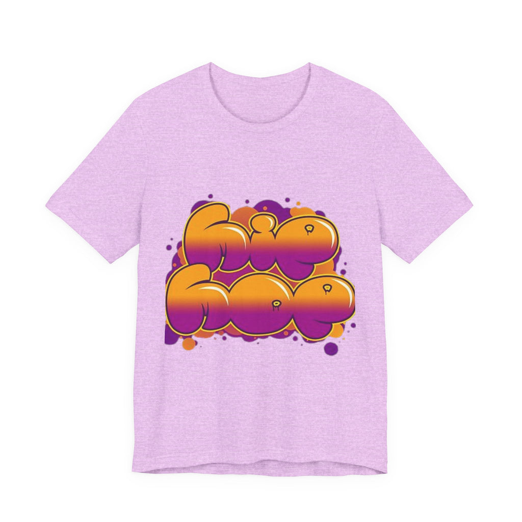 Graffiti Bubble Letter T-Shirt | Colorful Streetwear Graphic Tee | Unisex Urban Style Shirt