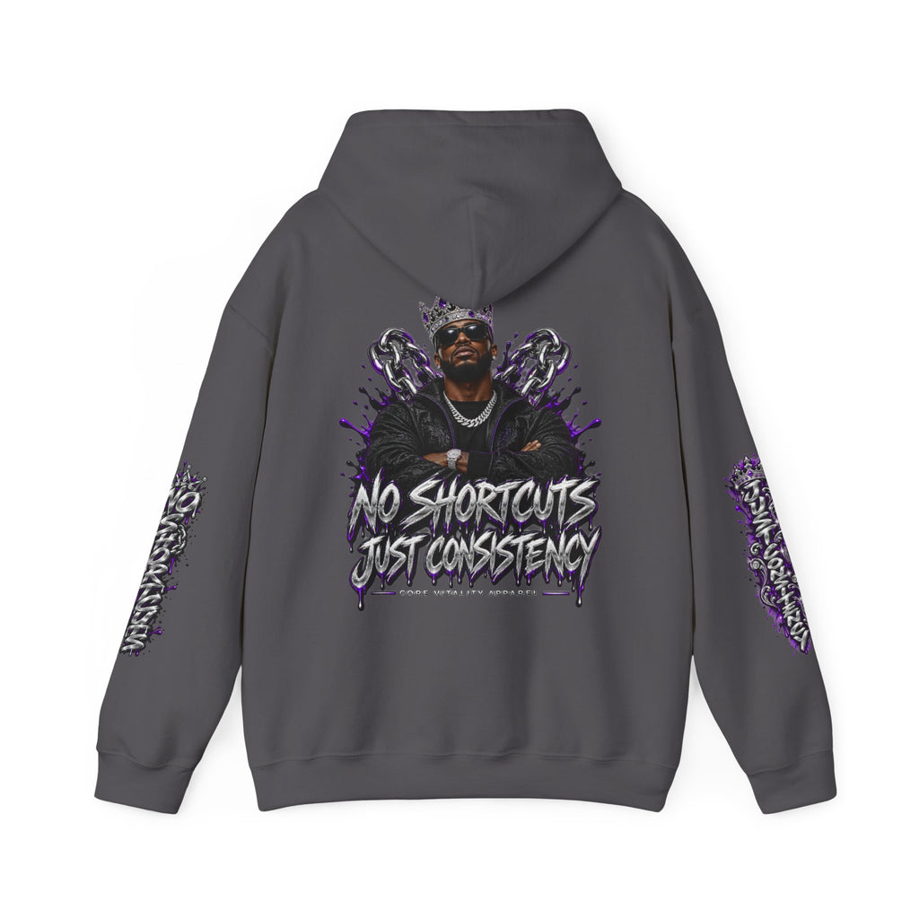Core Vitality No Shortcuts Snow Wash Oversized Hoodie