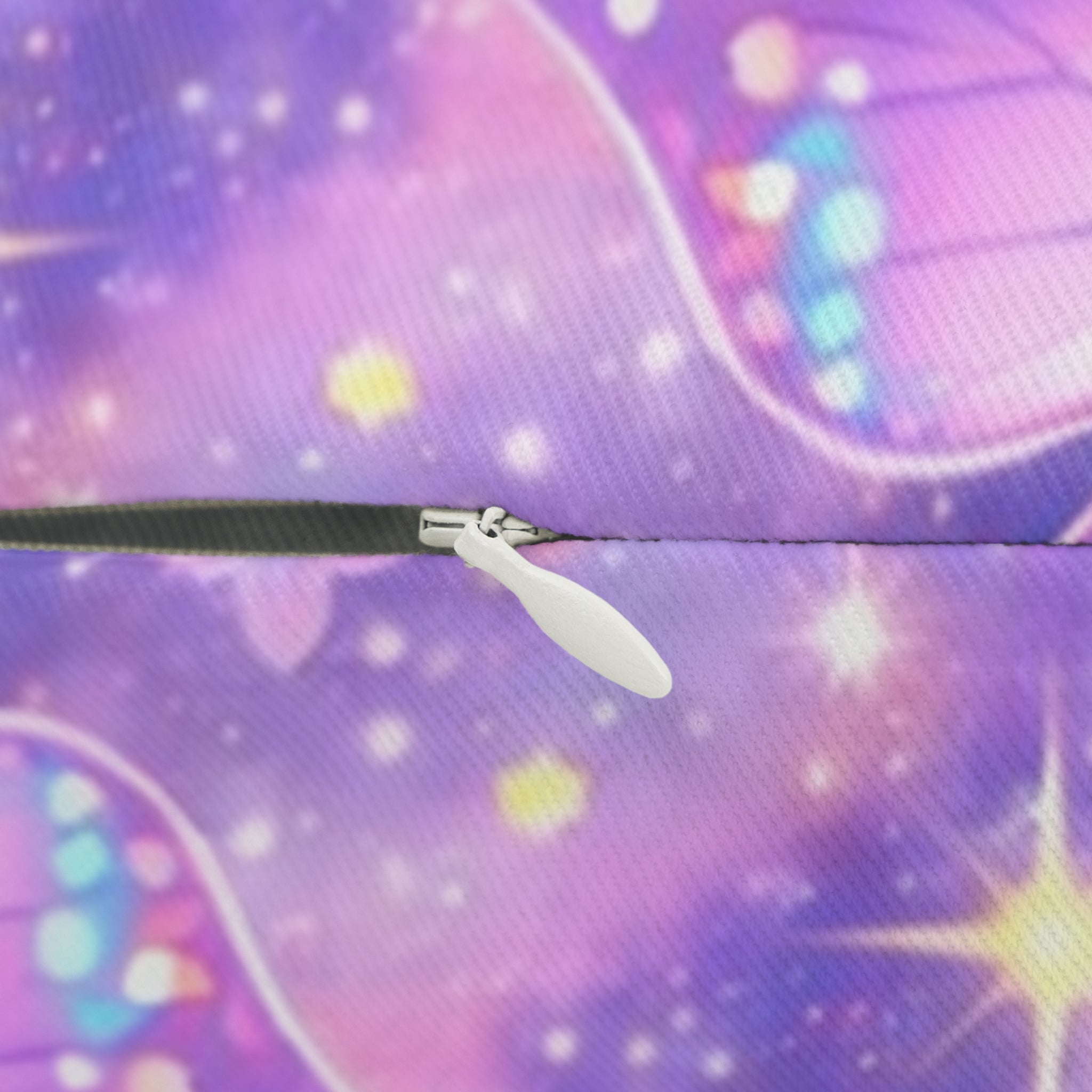 Core Vitality Lumbar Pillow — Celestial Purple Butterfly Accent