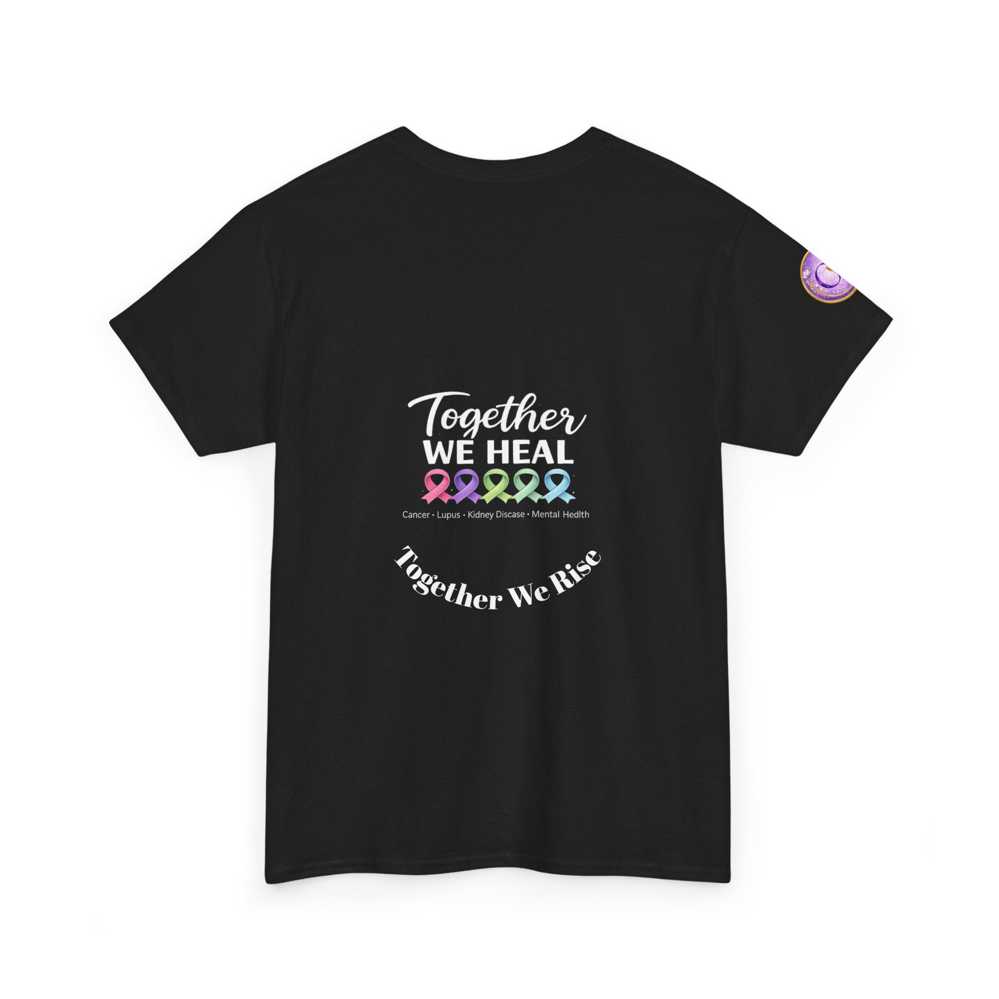 Core Vitality “Healing Together” Awareness T-Shirt – Purple Edition