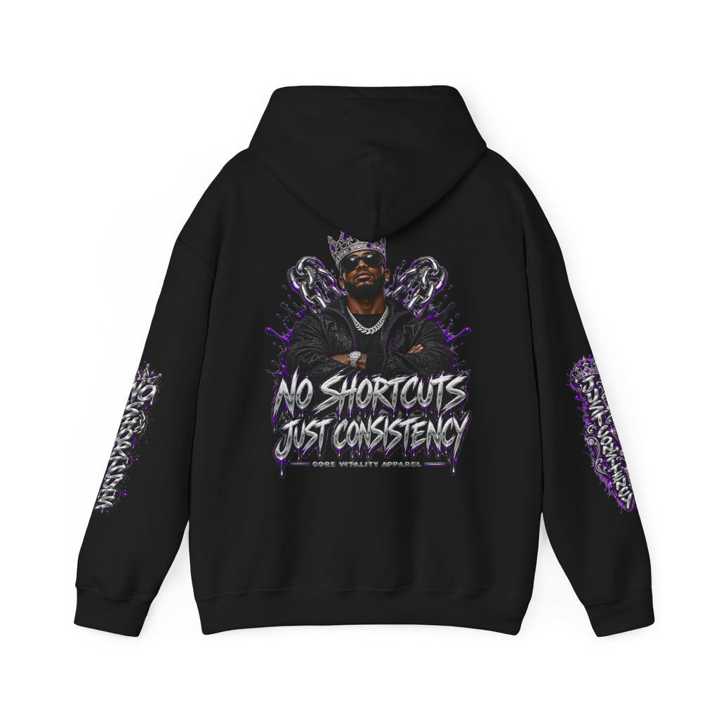 Core Vitality No Shortcuts Snow Wash Oversized Hoodie