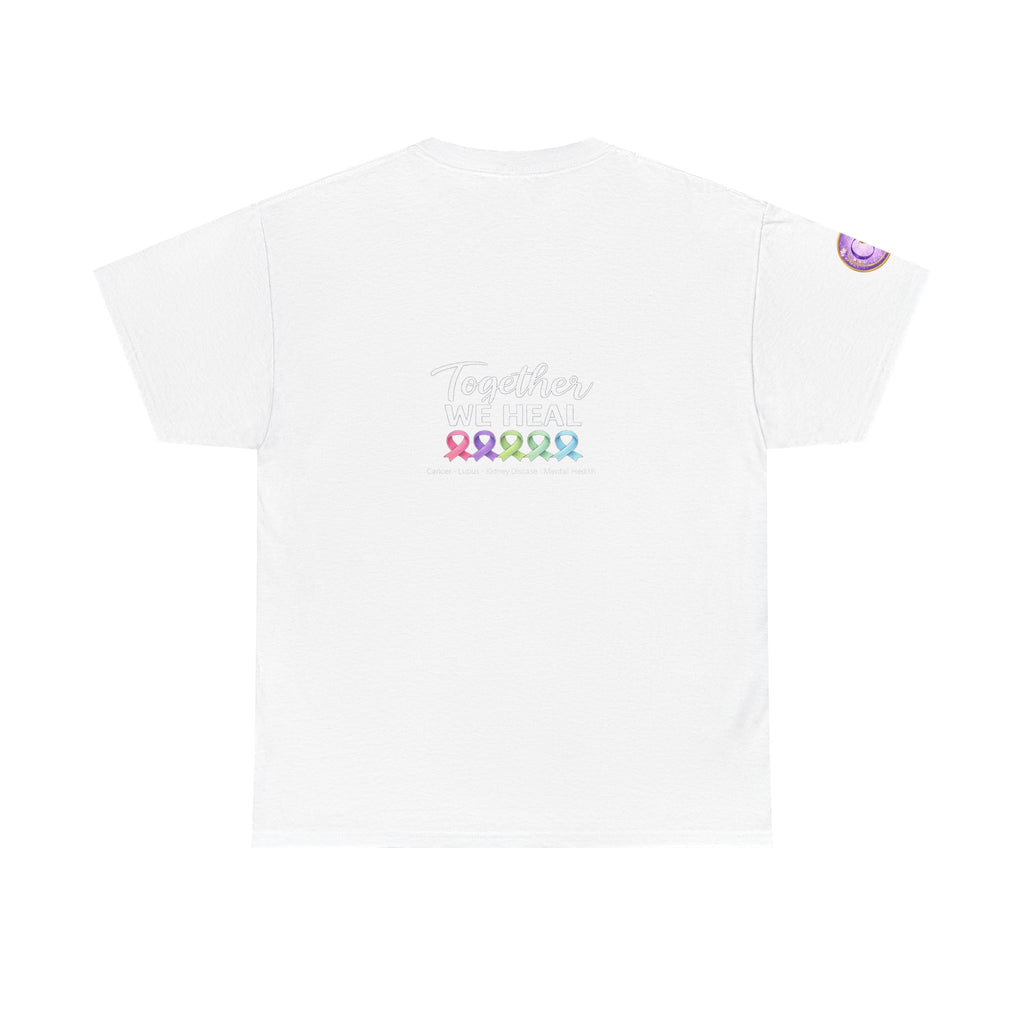 Core Vitality “Healing Together” Awareness T-Shirt – Purple Edition