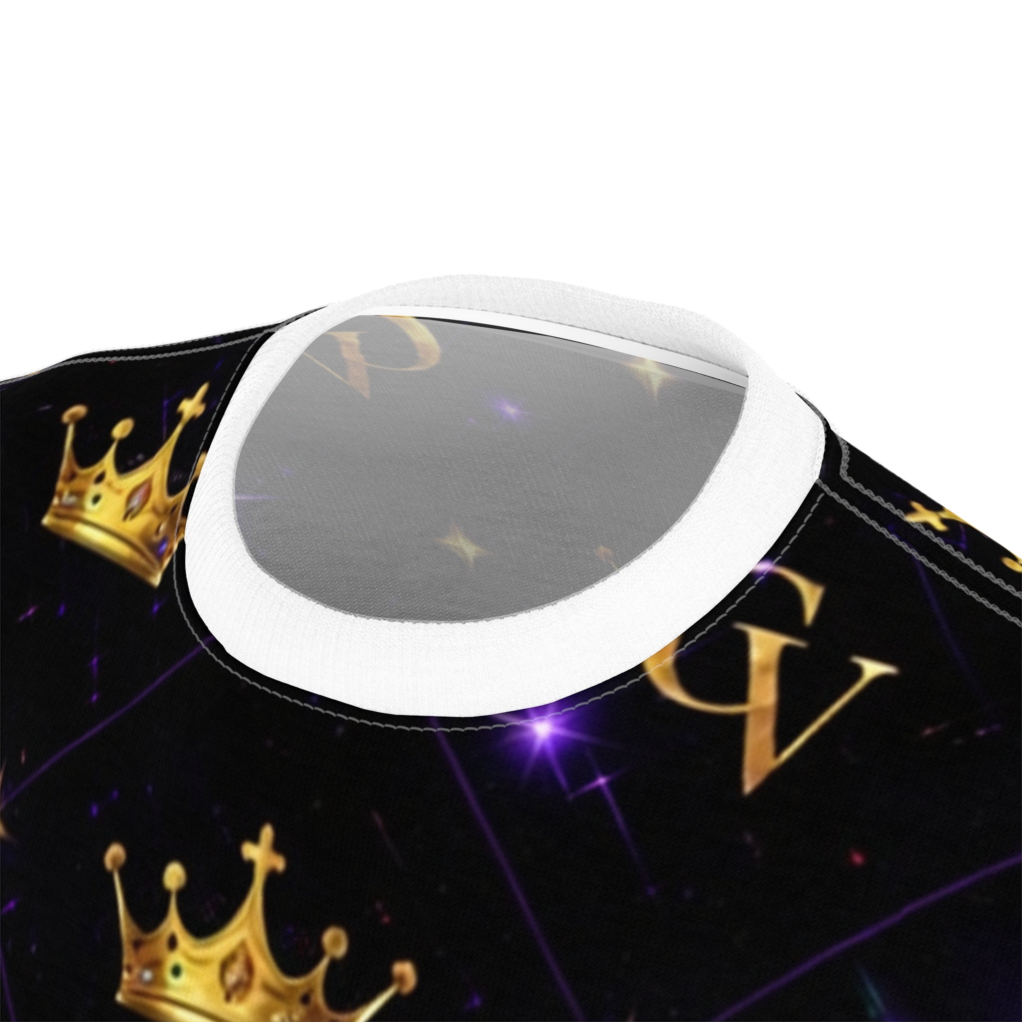 Core Vitality Crown Tee – Purple & Gold Streetwear T-Shirt