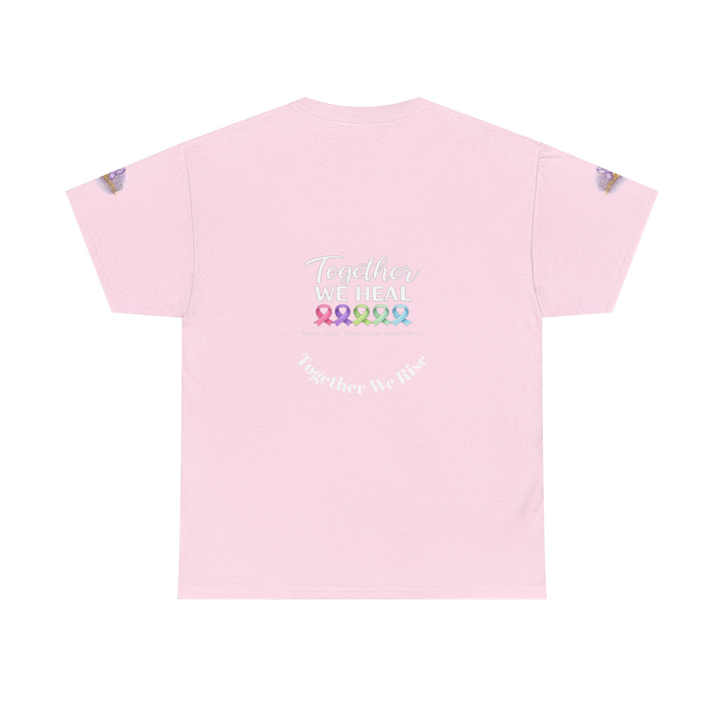 Core Vitality “Together We Heal” Awareness Tee – Purple Edition
