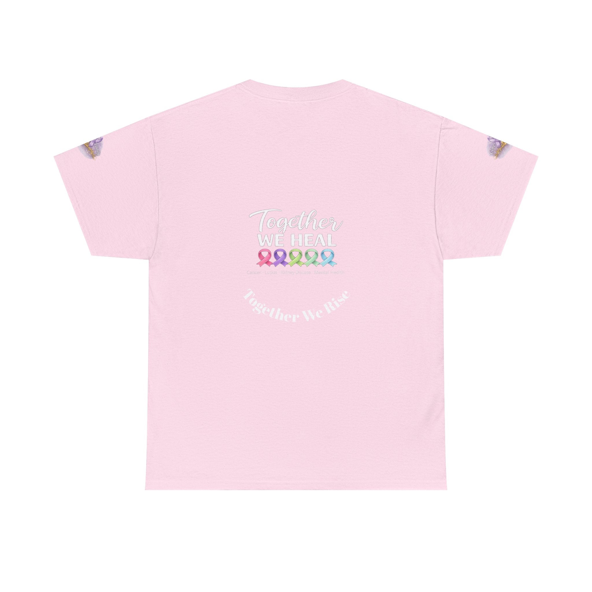 Core Vitality “Together We Heal” Awareness Tee – Purple Edition