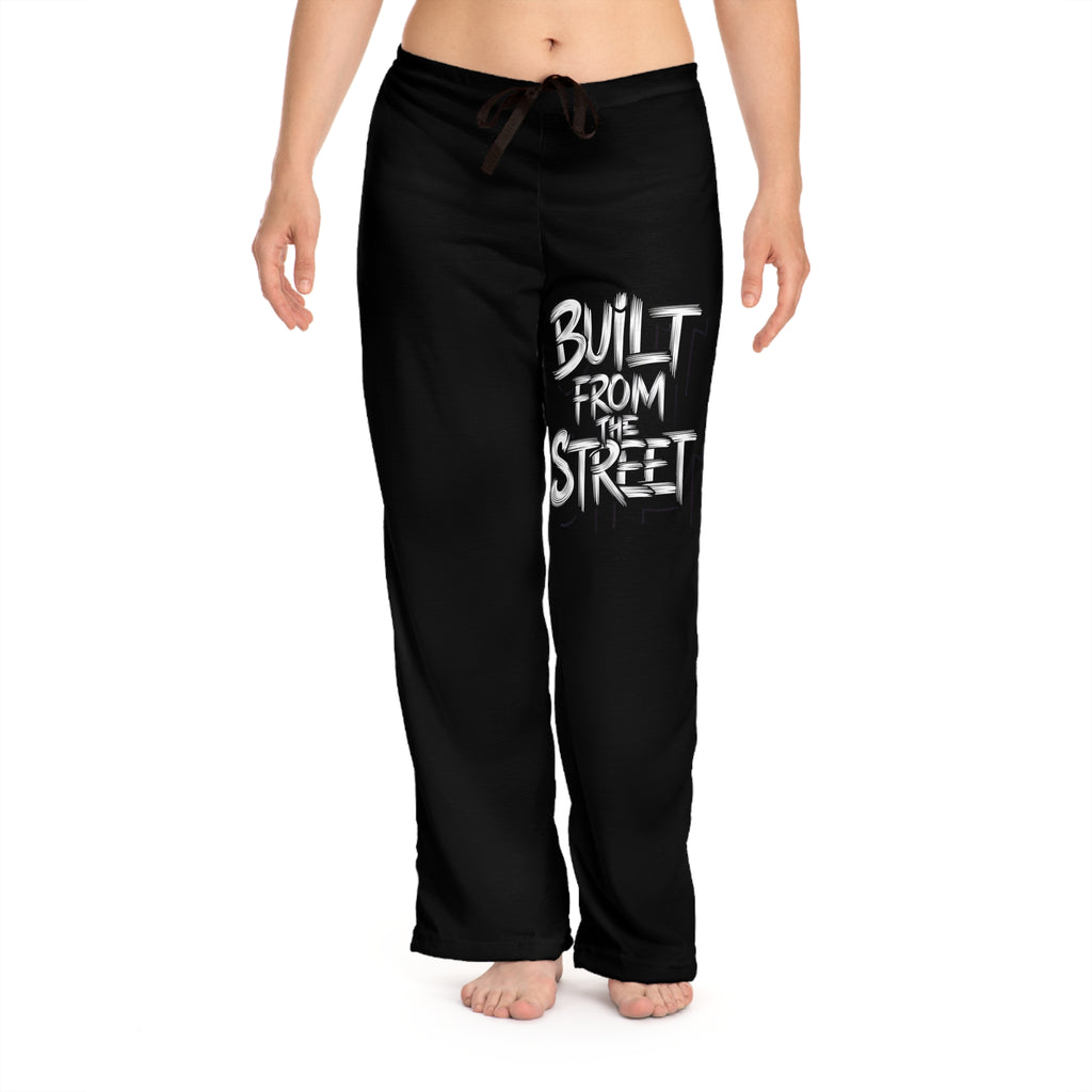 Pajama Pants - "Built From The Street" Graphic Lounge Pants
