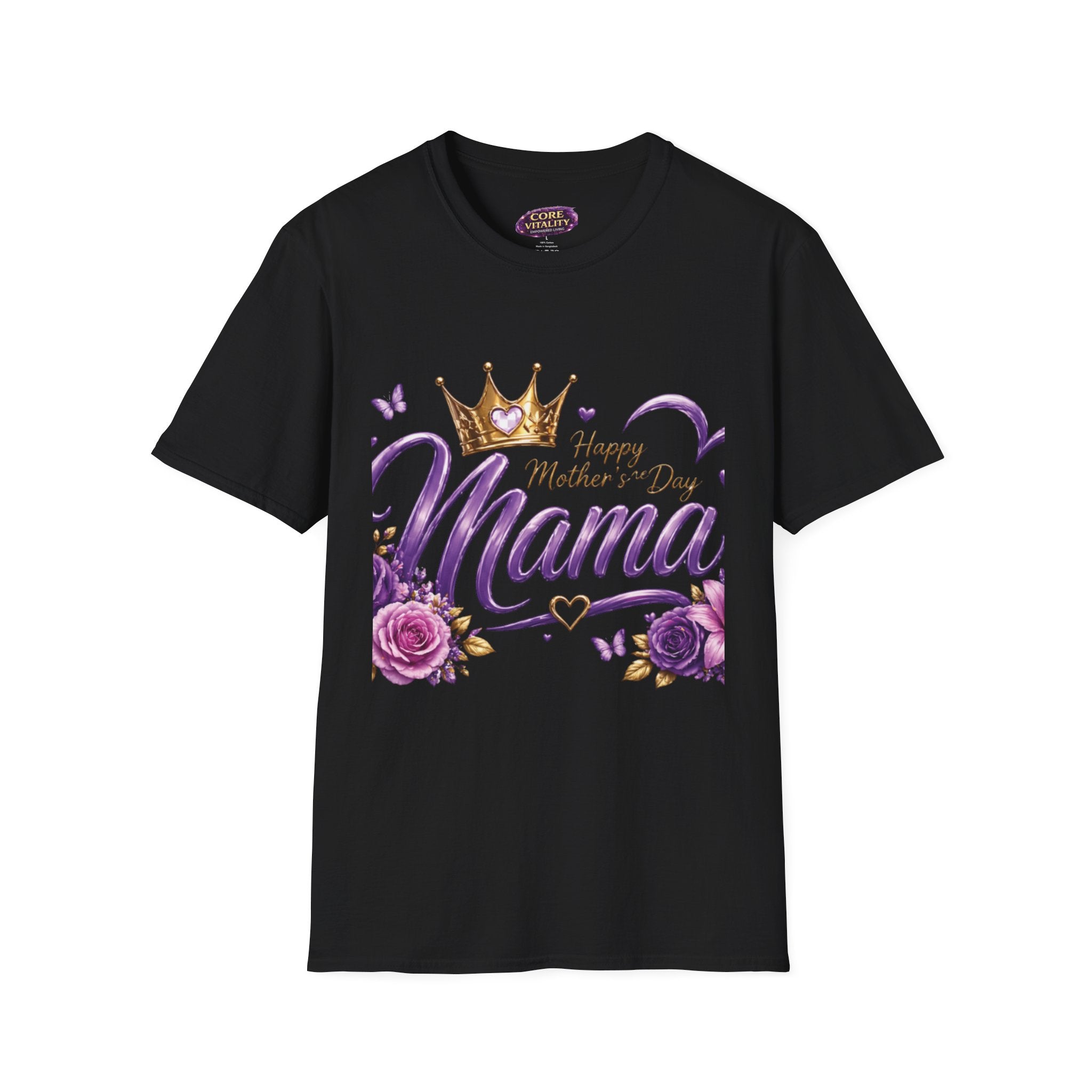 Mama Glow Mother’s Day T-Shirt – Core Vitality Apparel