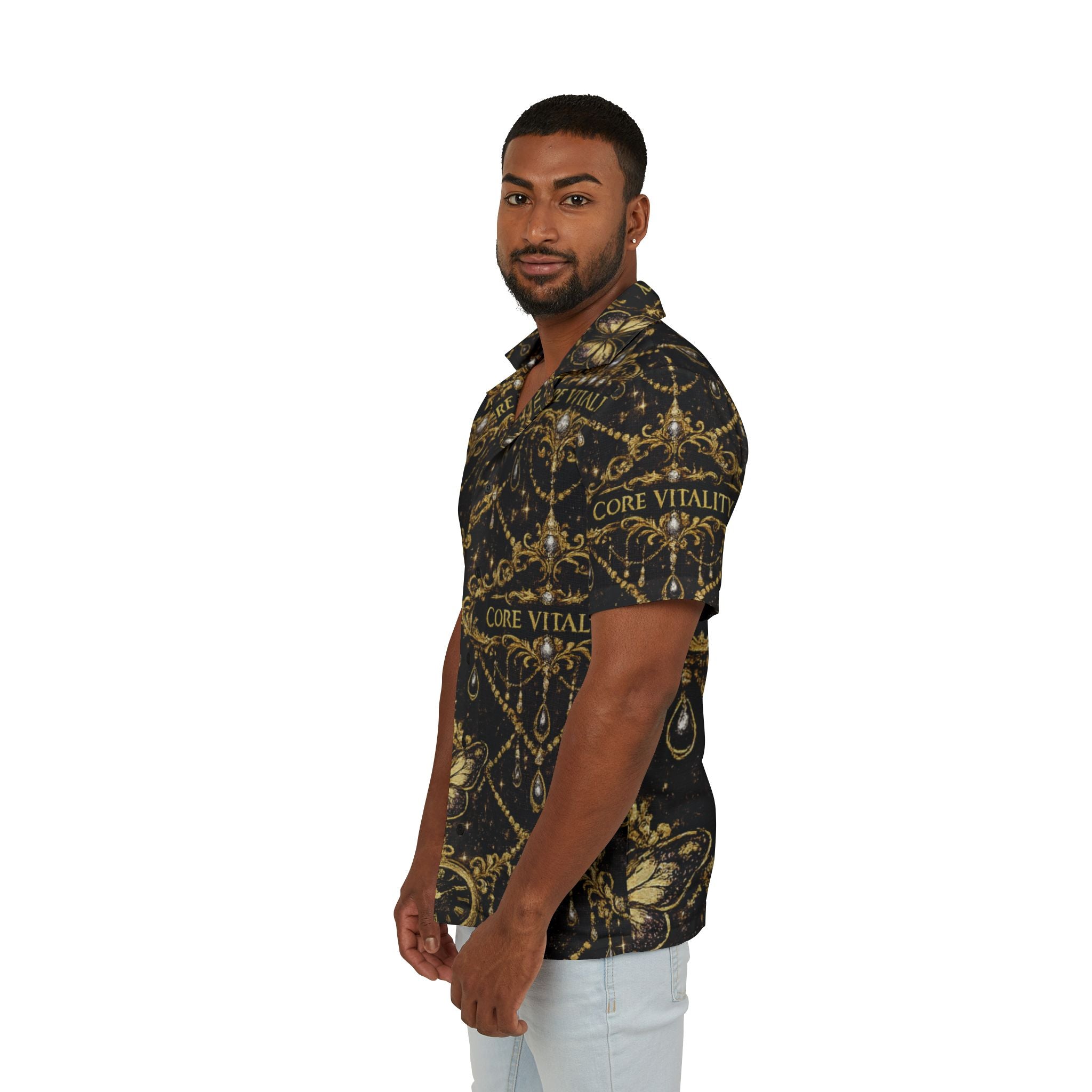 Royal Luxe Resort Shirt – Core Vitality Apparel