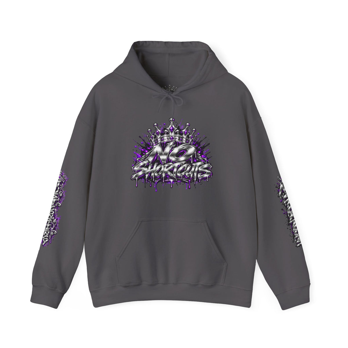 Core Vitality No Shortcuts Snow Wash Oversized Hoodie