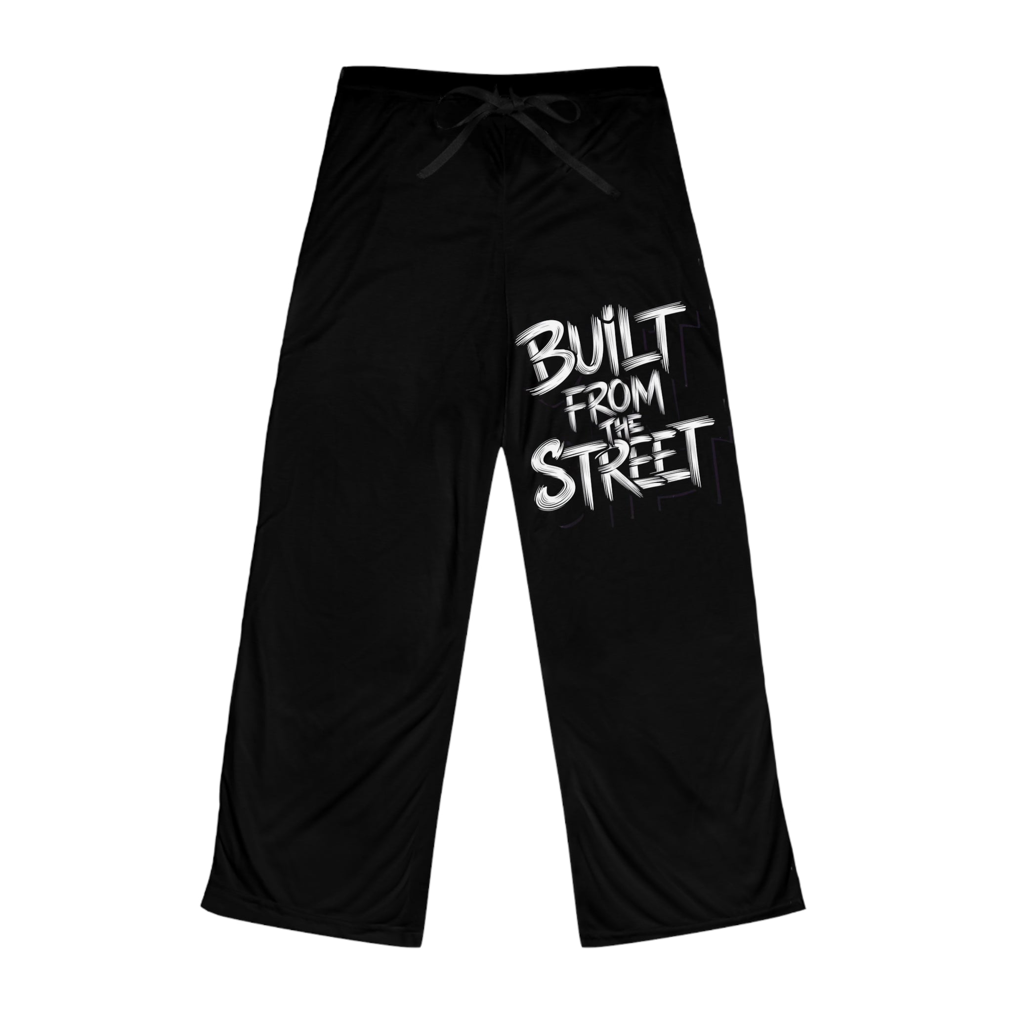 Pajama Pants - "Built From The Street" Graphic Lounge Pants