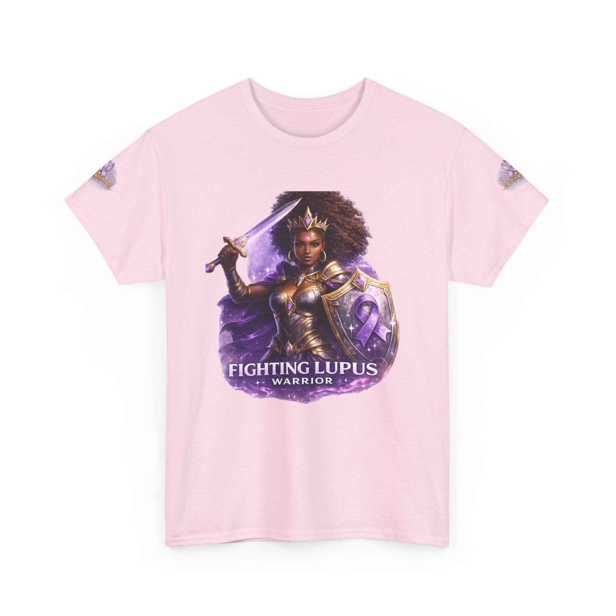 Core Vitality “Together We Heal” Awareness Tee – Purple Edition
