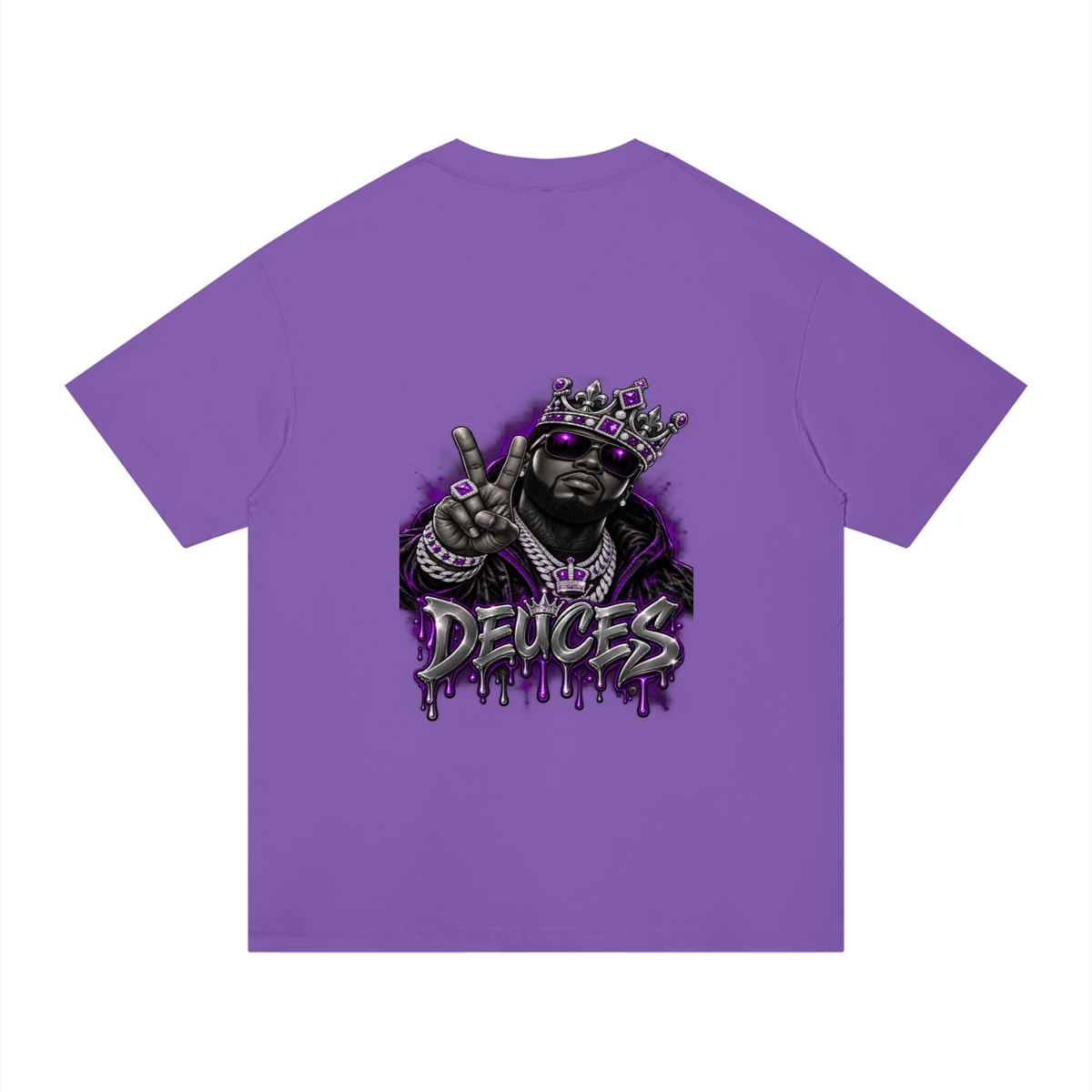 King Moves Deuces Two-Sided Unisex T-Shirt