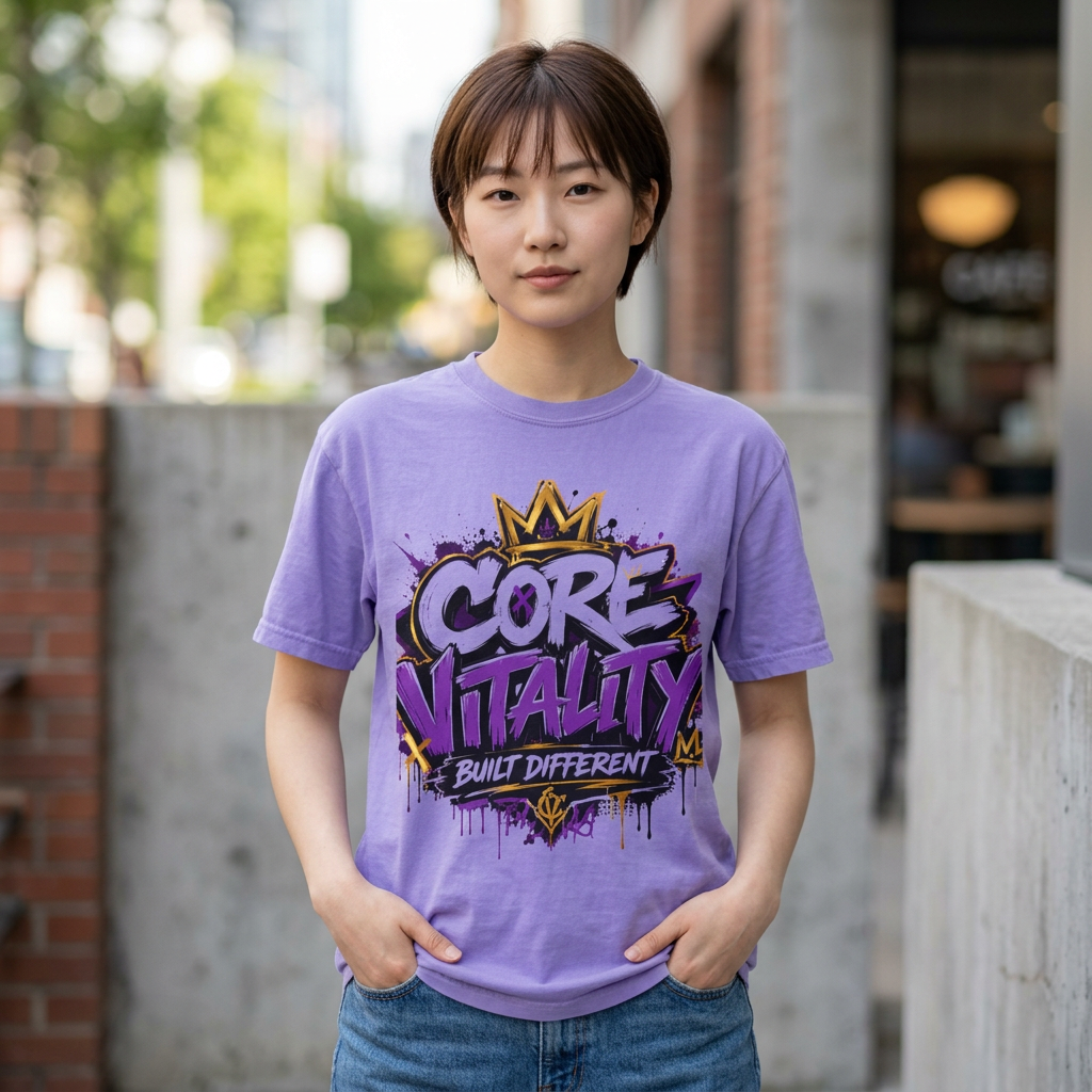 Core Vitality Rise With Purpose Unisex Graphic T-Shirt
