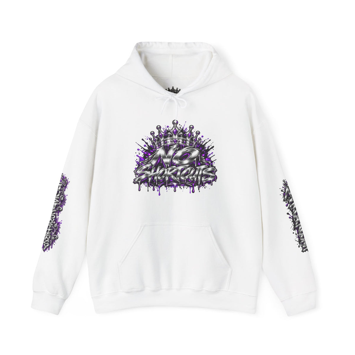 Core Vitality No Shortcuts Snow Wash Oversized Hoodie