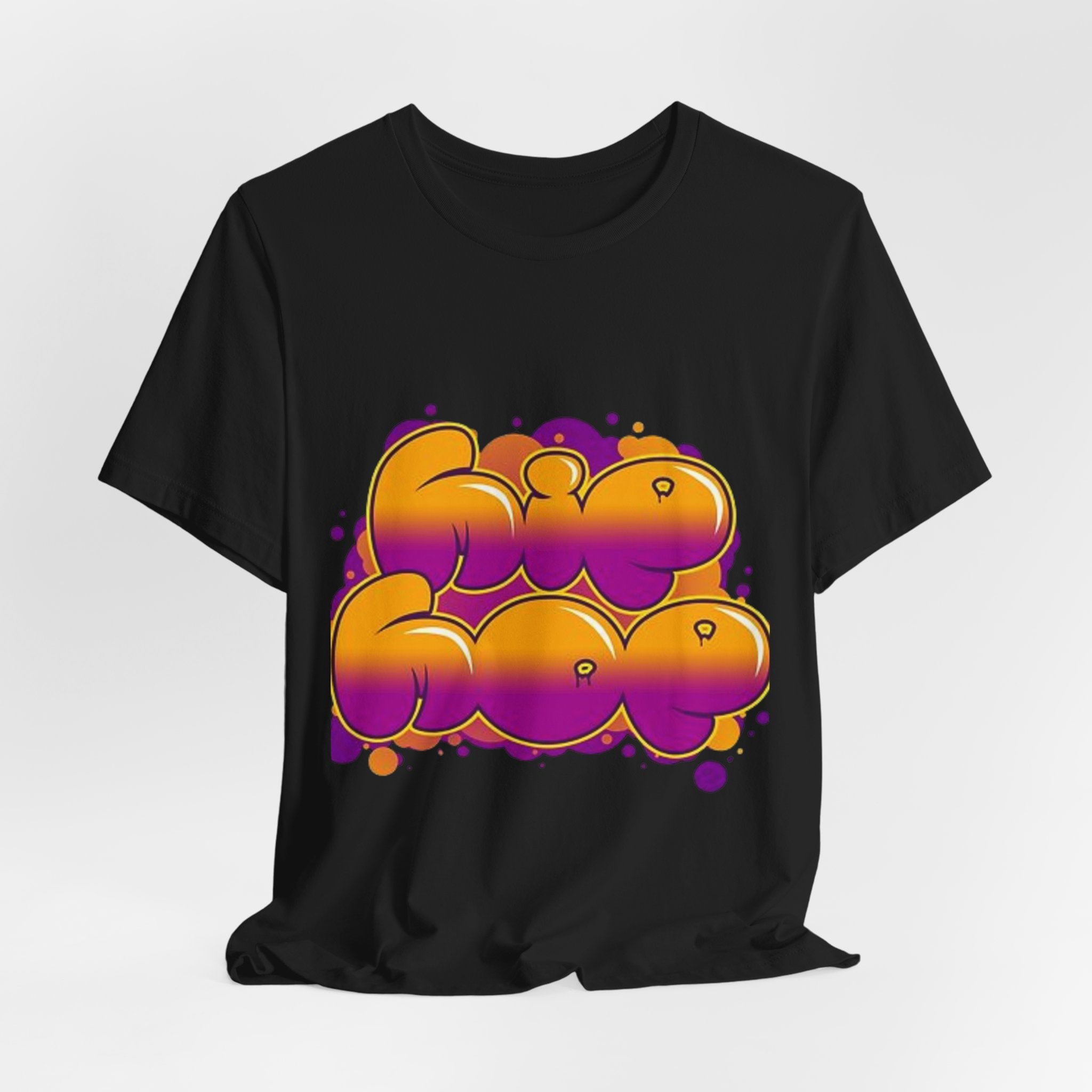 Graffiti Bubble Letter T-Shirt | Colorful Streetwear Graphic Tee | Unisex Urban Style Shirt