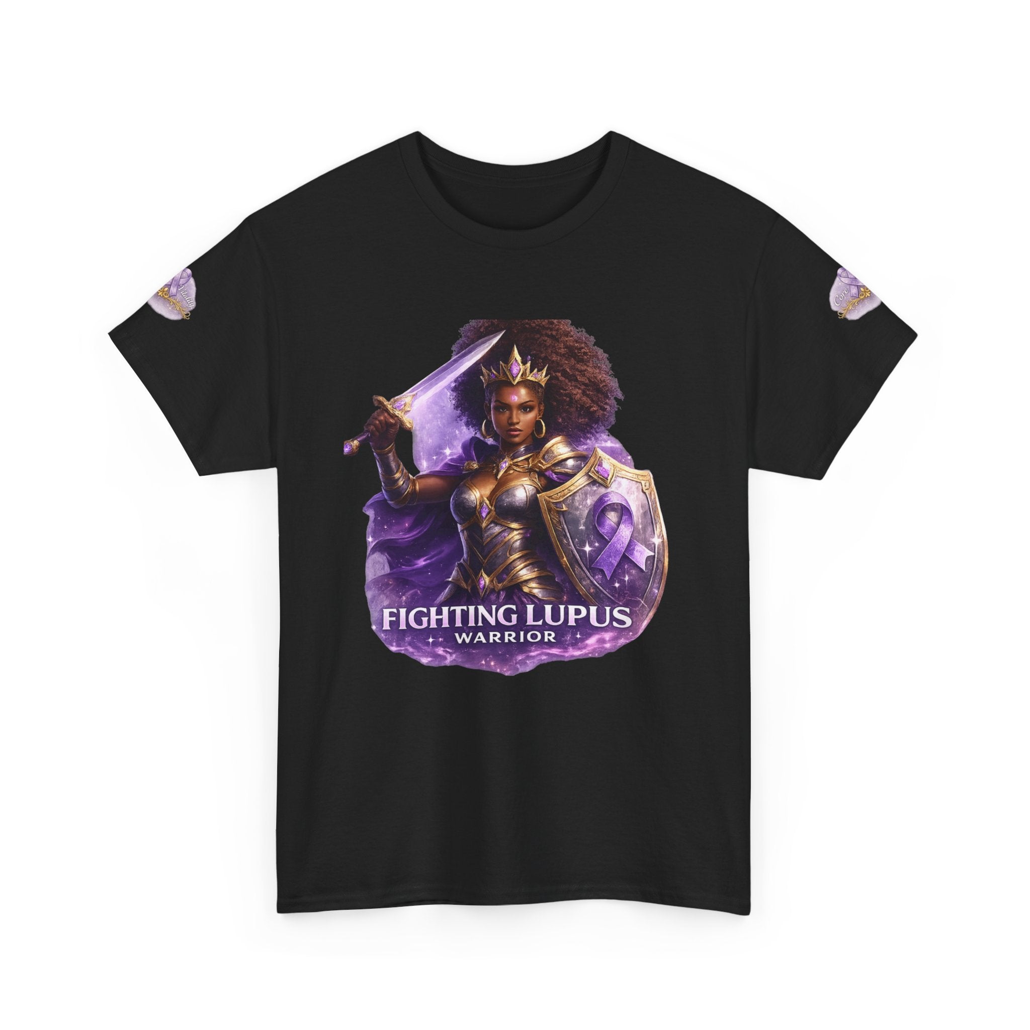 Core Vitality “Together We Heal” Awareness Tee – Purple Edition