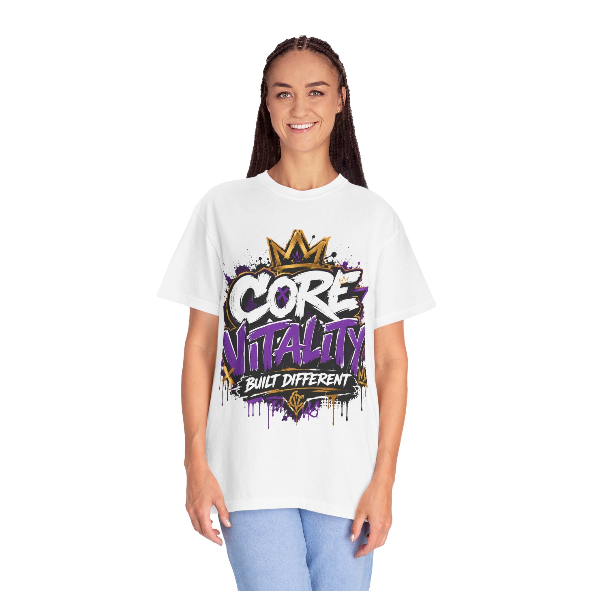 Core Vitality Rise With Purpose Unisex Graphic T-Shirt