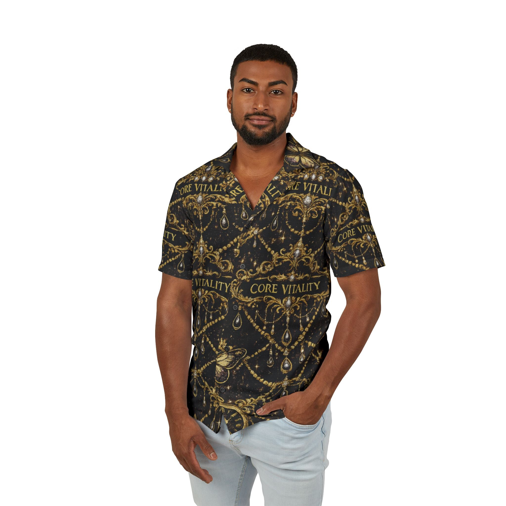 Royal Luxe Resort Shirt – Core Vitality Apparel