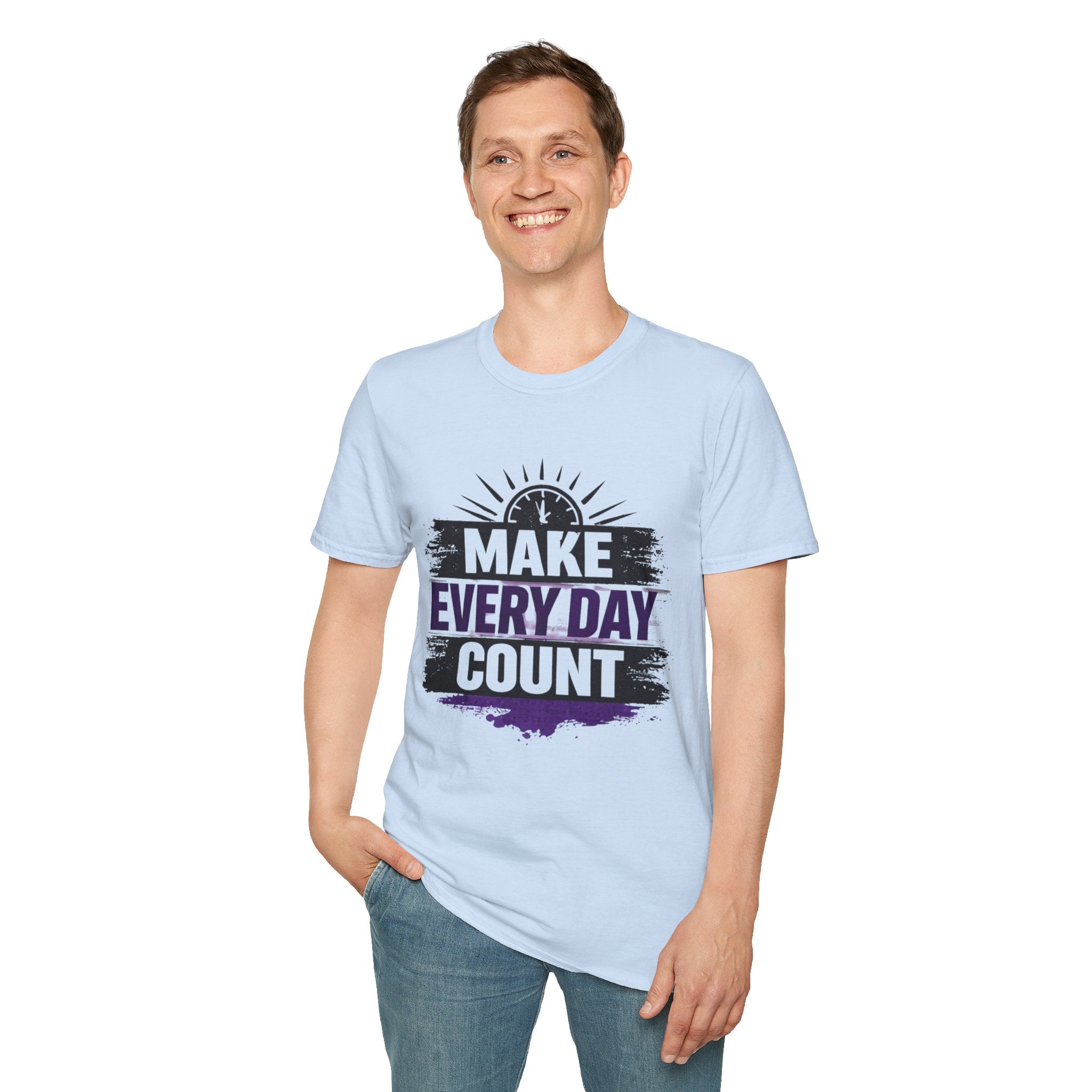 Make Every Day Count T-Shirt | Inspirational Motivational Tee | Core Vitality Apparel
