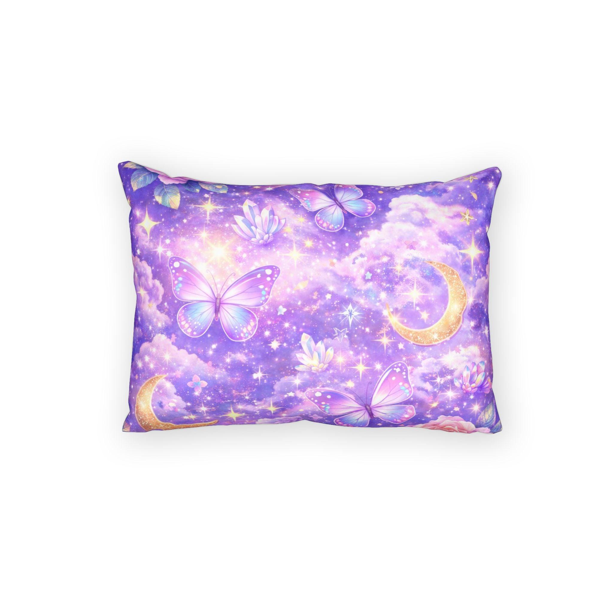 Butterfly Moon Cotton Pillow Sham
