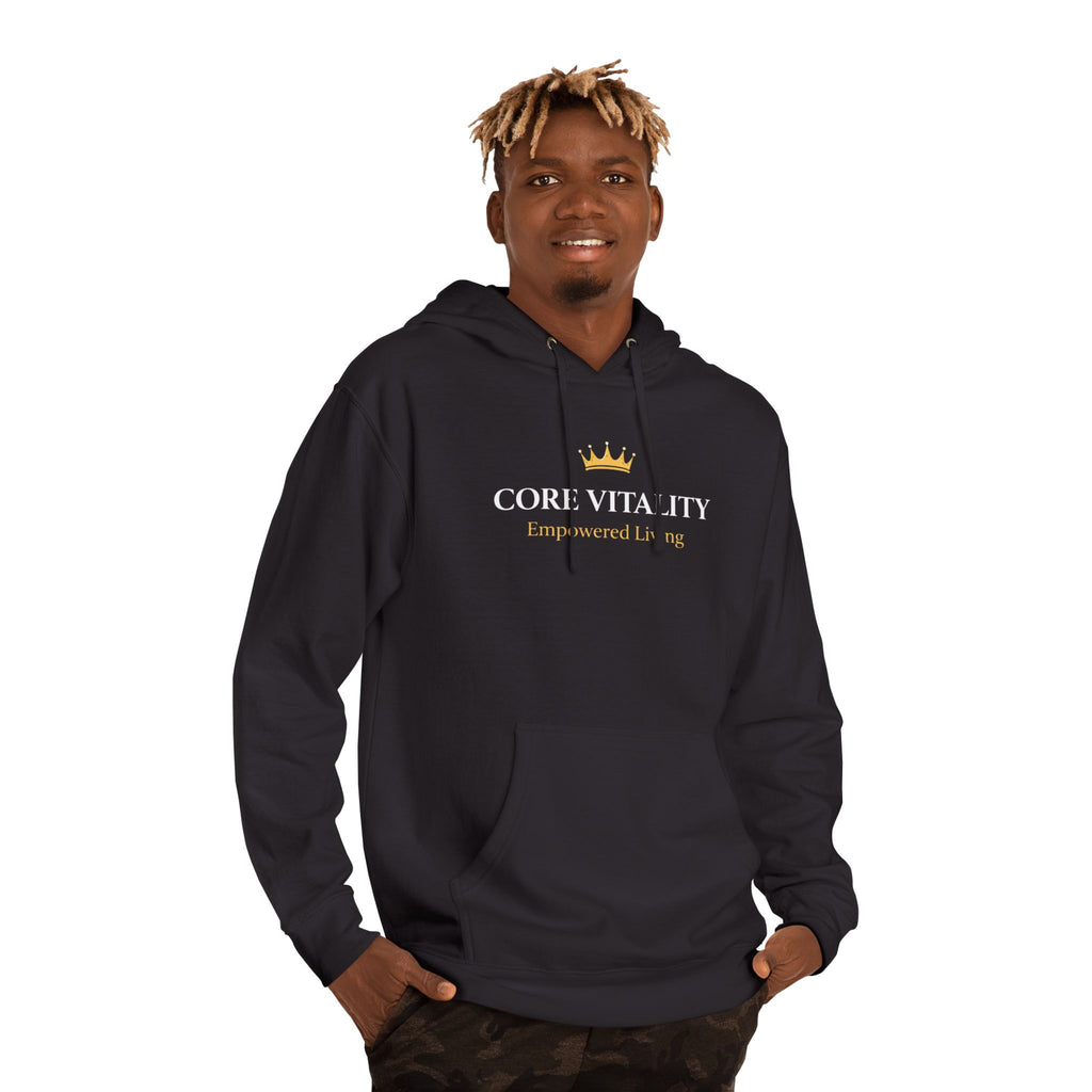 Core Vitality “Empowered Living” Crown Hoodie
