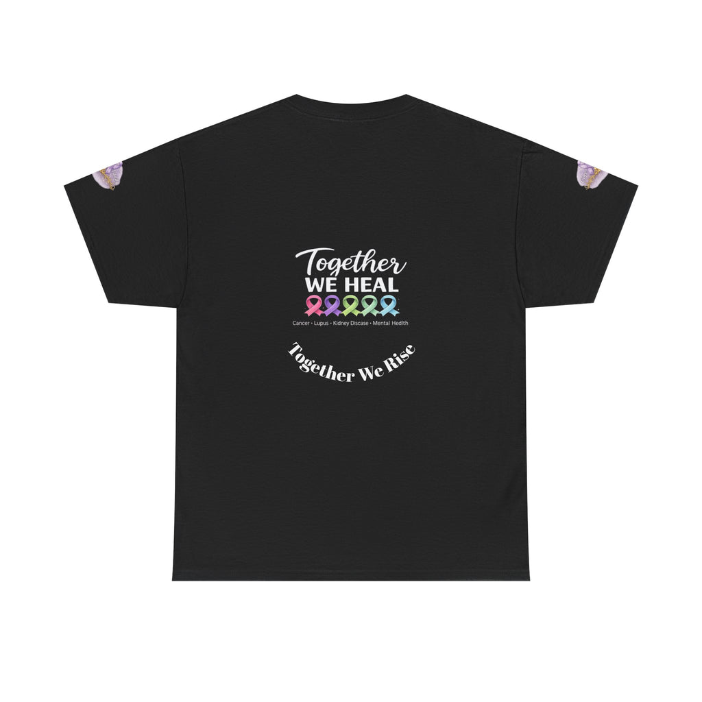 Core Vitality “Together We Heal” Awareness Tee – Purple Edition