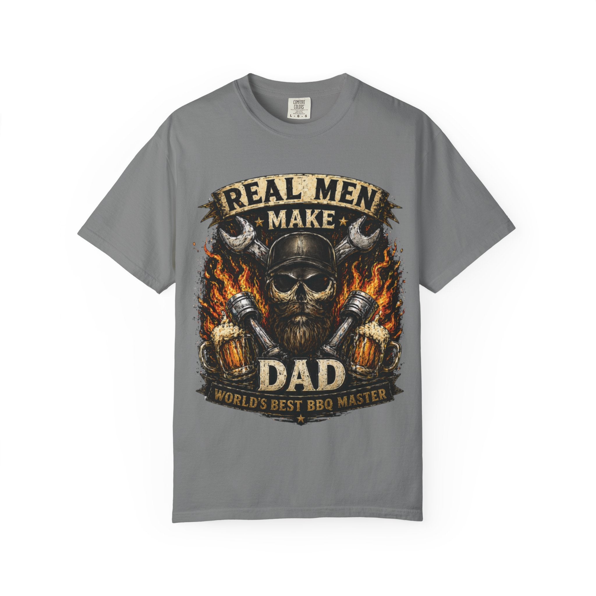 Real Men Make Dad T-Shirt – BBQ Master Father’s Day Gift Tee