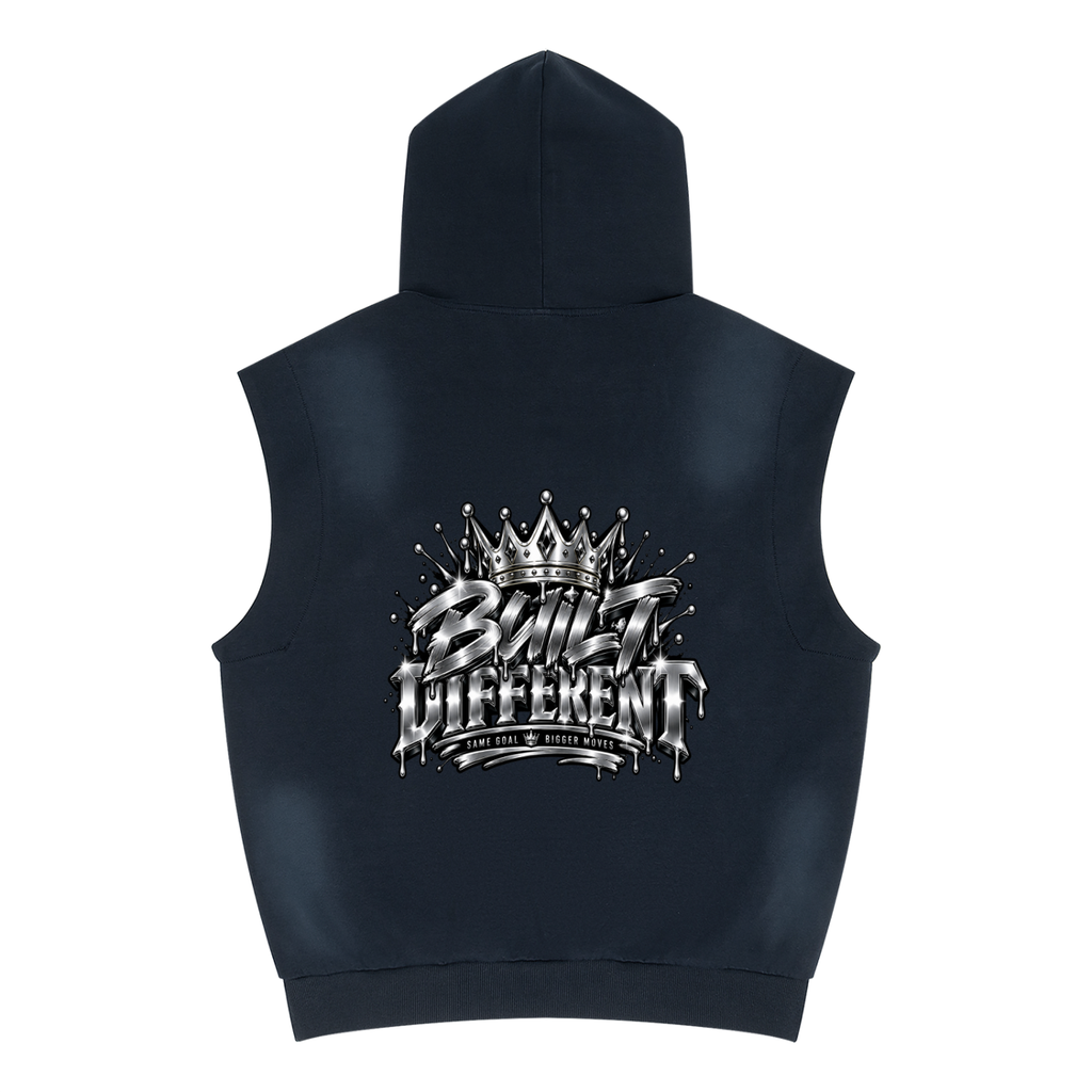 Stay Focused Sleeveless Hoodie
