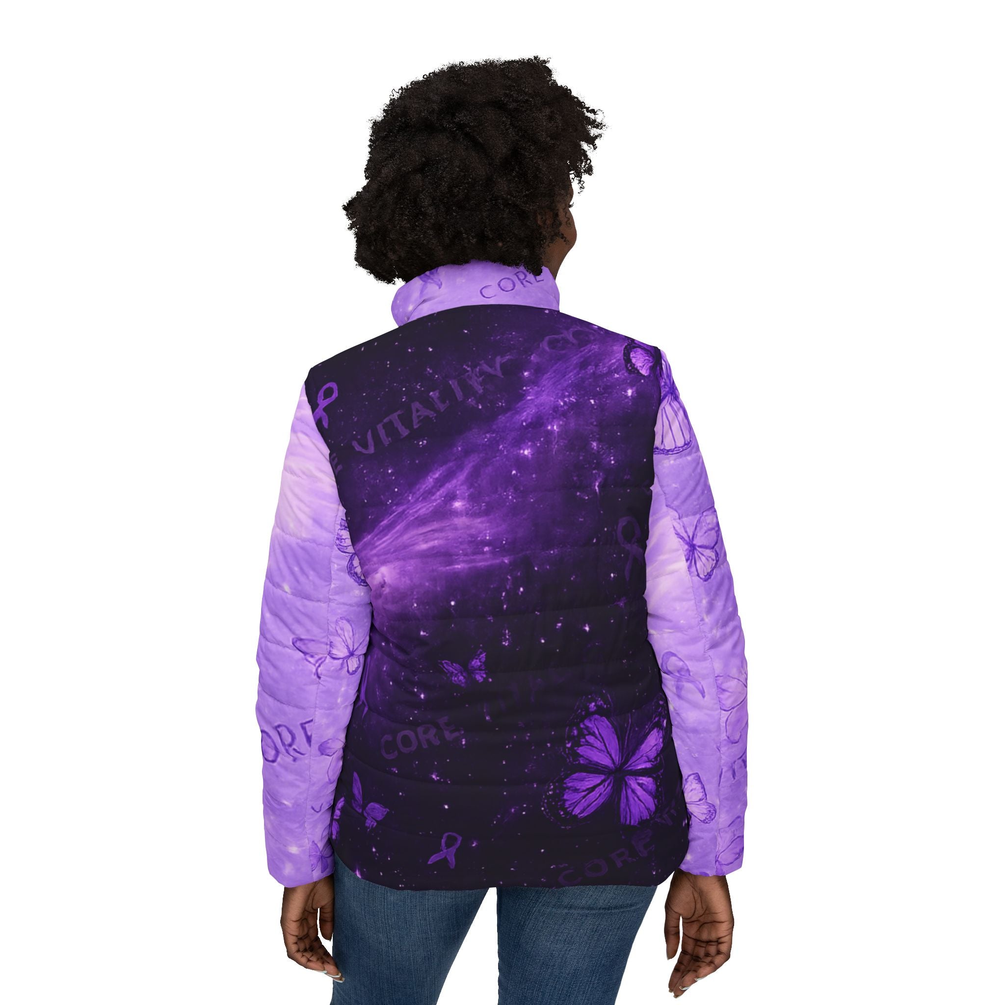 Purple Power Puffer Jacket – Core Vitality Apparel