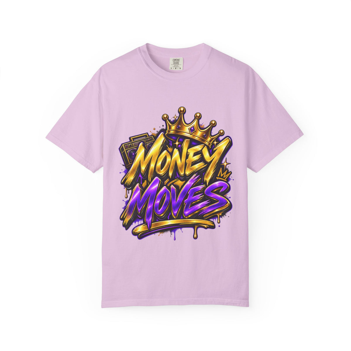 Money Moves Crown Graphic T-Shirt