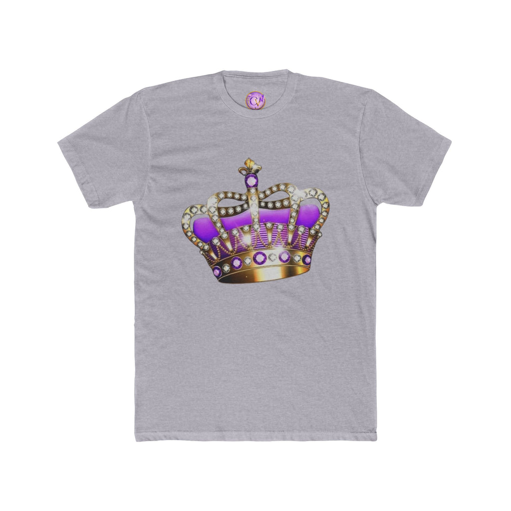 Core Vitality Purple Crown T-Shirt – Royal Graphic Tee (Unisex Streetwear)