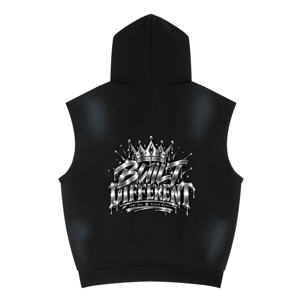 Stay Focused Sleeveless Hoodie