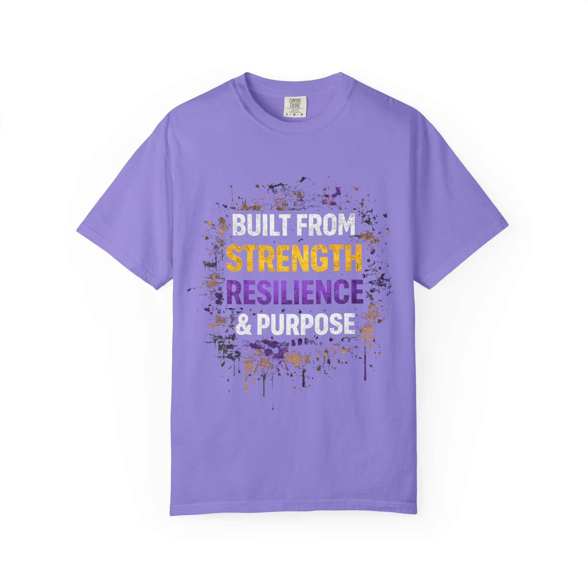 Built From Strength Resilience & Purpose Shirt – Motivational Streetwear Tee | Core Vitality