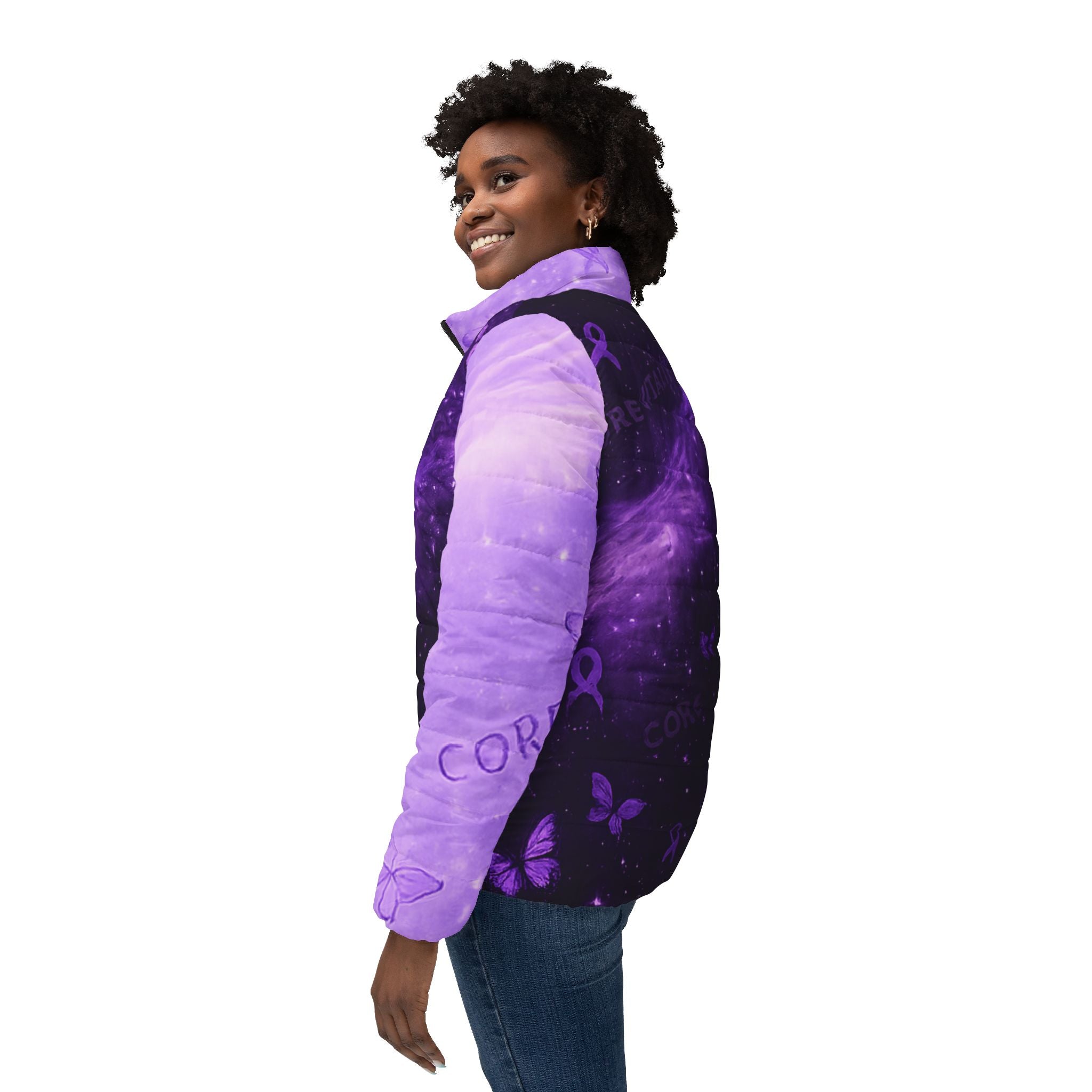 Purple Power Puffer Jacket – Core Vitality Apparel