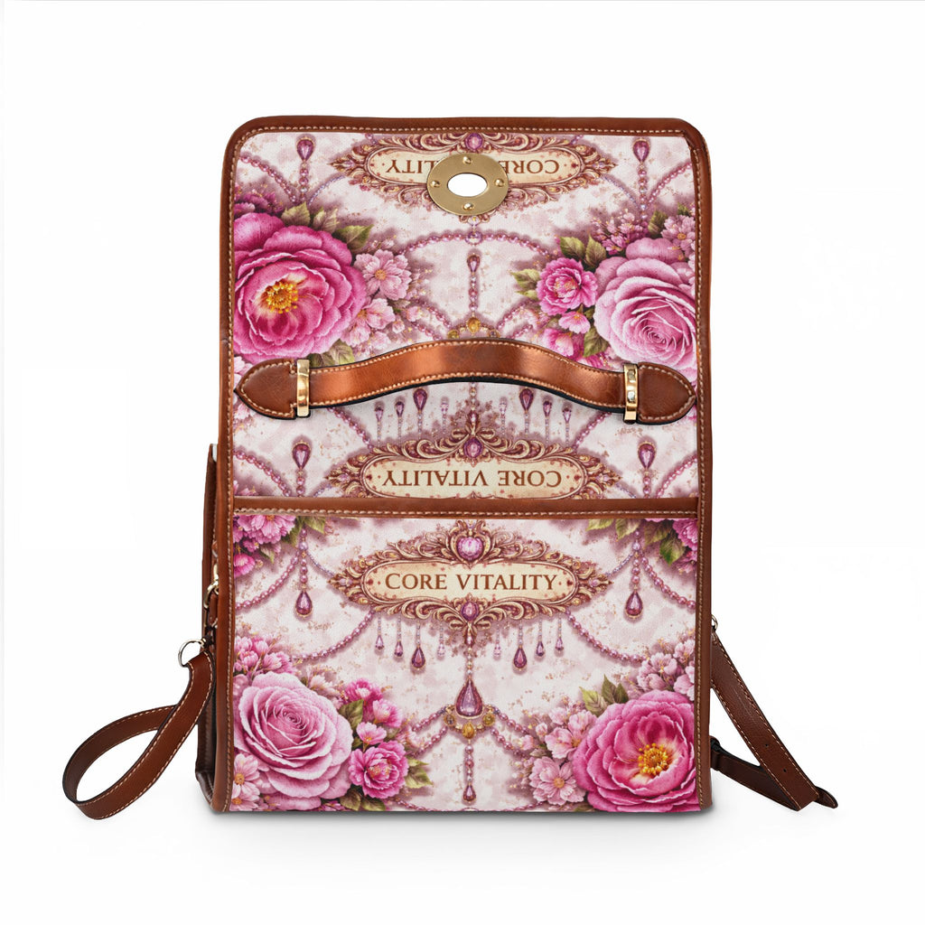 “Elegant Floral Core Vitality Pattern”