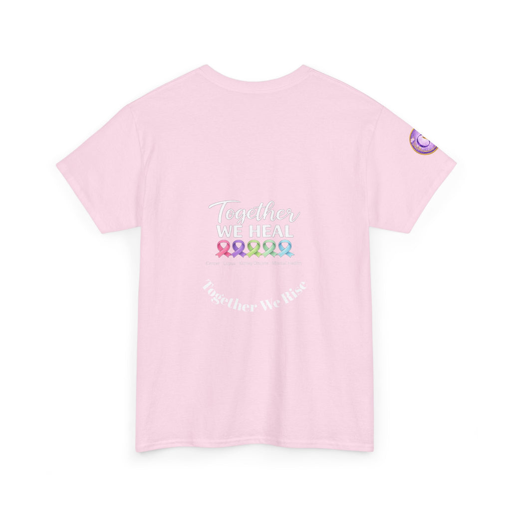 Core Vitality “Healing Together” Awareness T-Shirt – Purple Edition