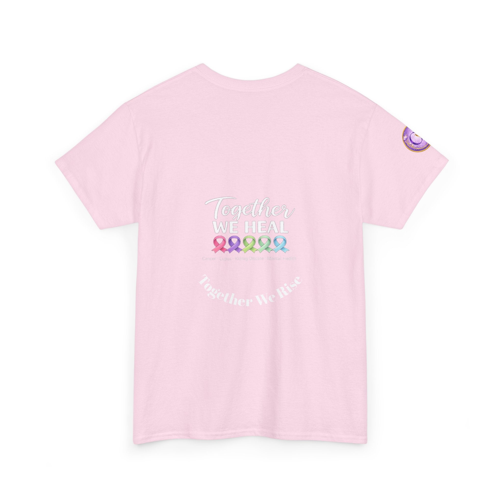 Core Vitality “Healing Together” Awareness T-Shirt – Purple Edition