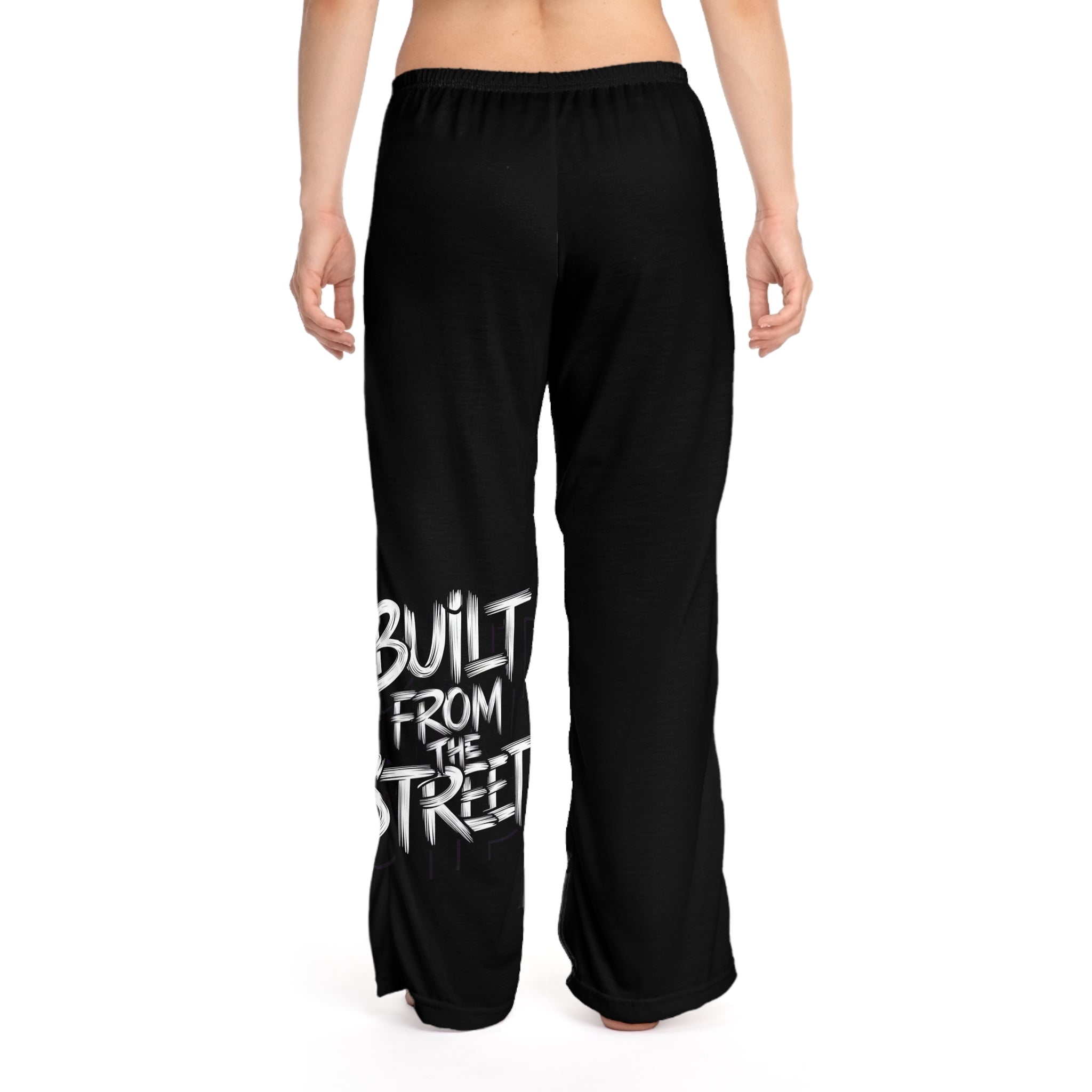 Pajama Pants - "Built From The Street" Graphic Lounge Pants